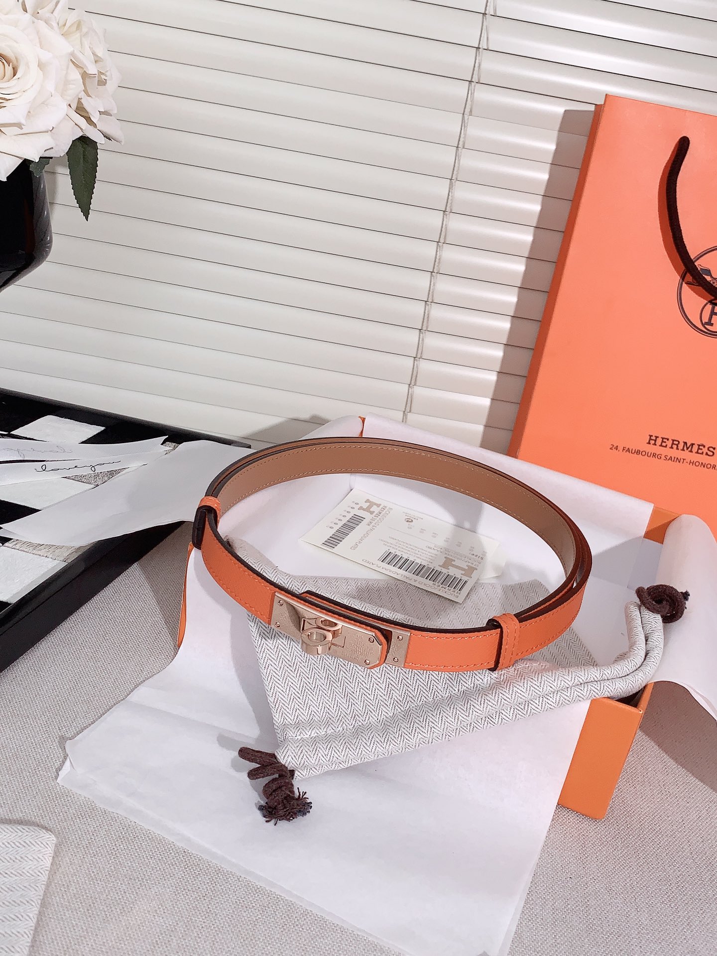 Leather Belt Cow Leather Adjustable S-m-l