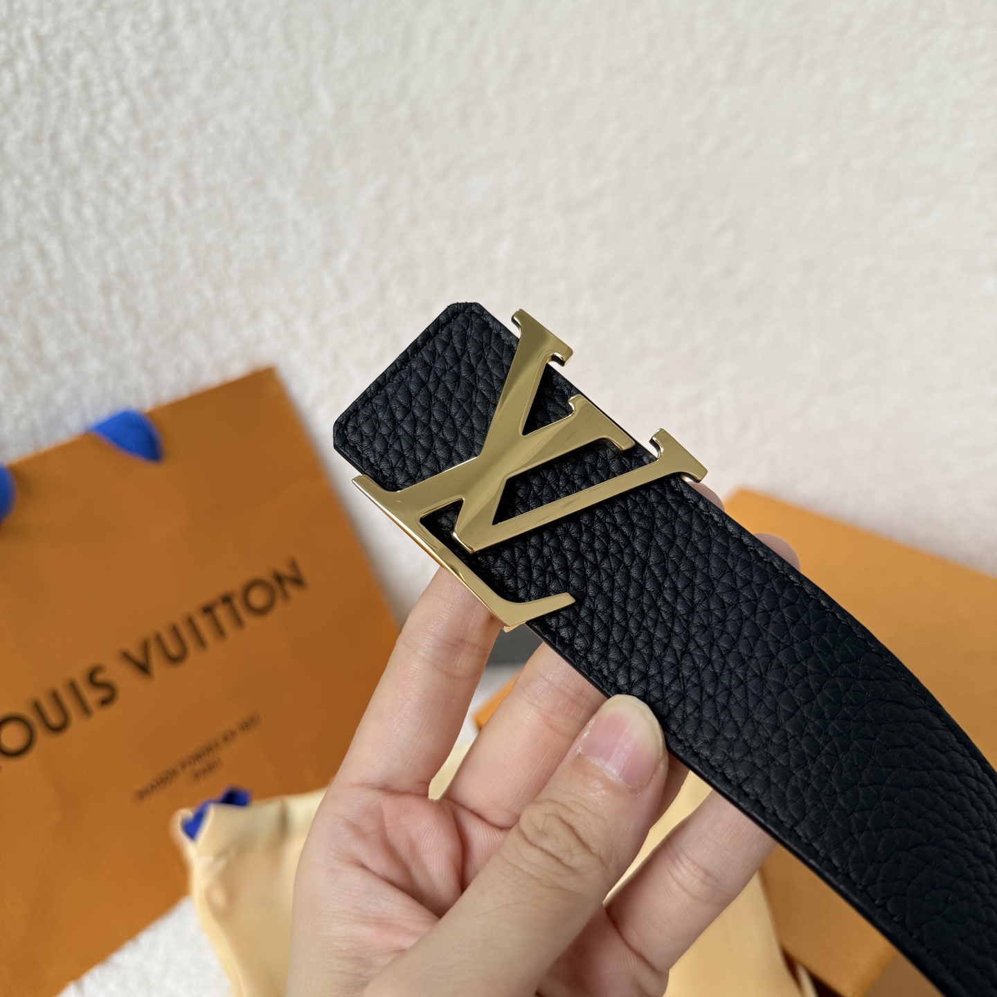 Louis Vuitton Basic Belt Cow Leather S-l