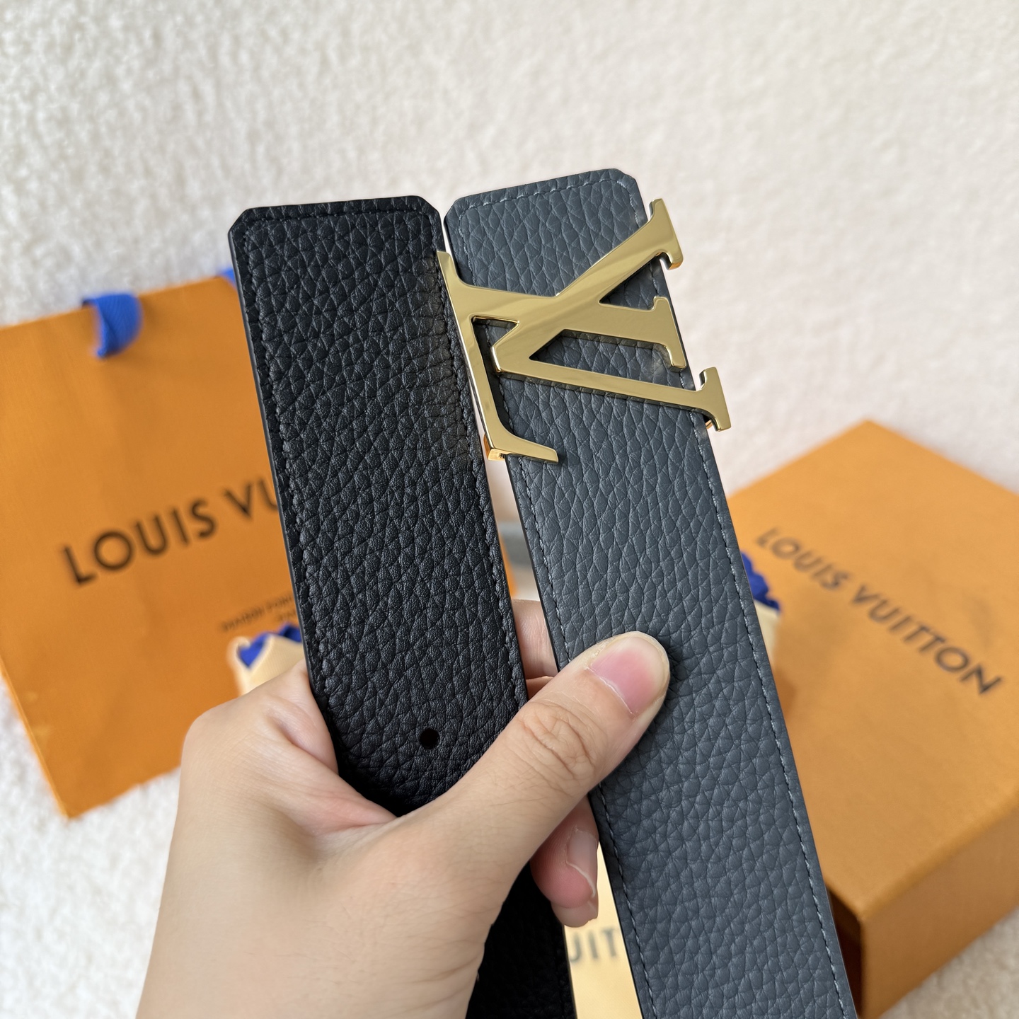 Louis Vuitton Basic Belt Cow Leather S-l