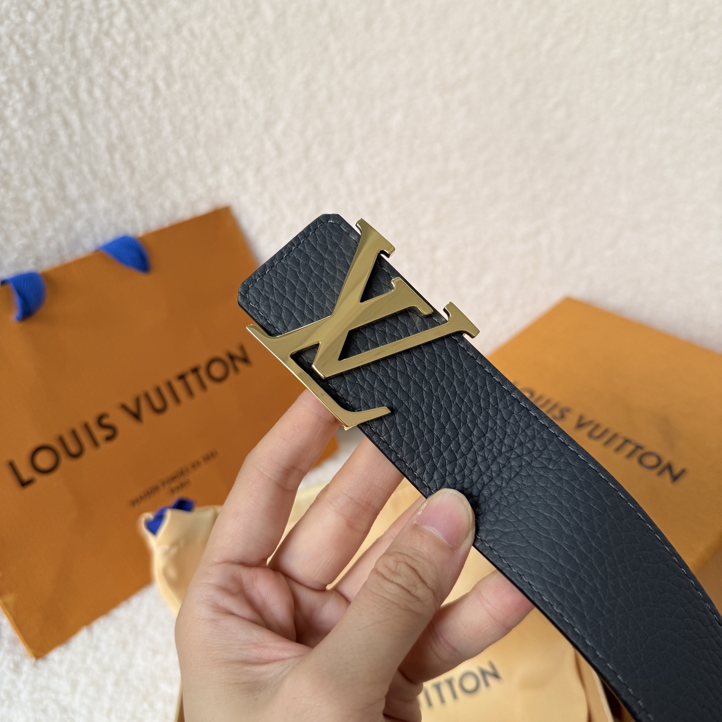 Louis Vuitton Basic Belt Cow Leather S-l