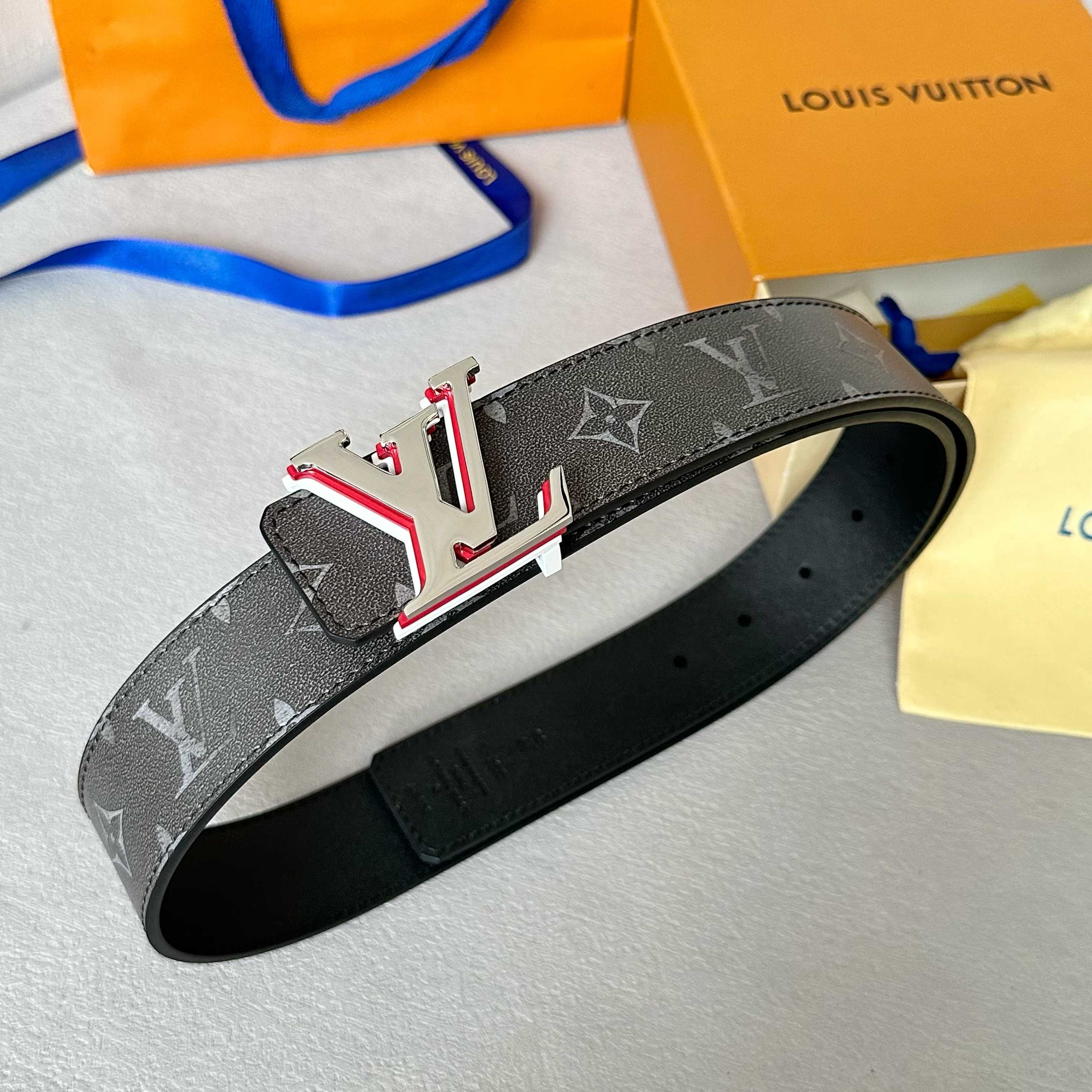 Louis Vuitton Male Basic Belt Cow Leather S-l