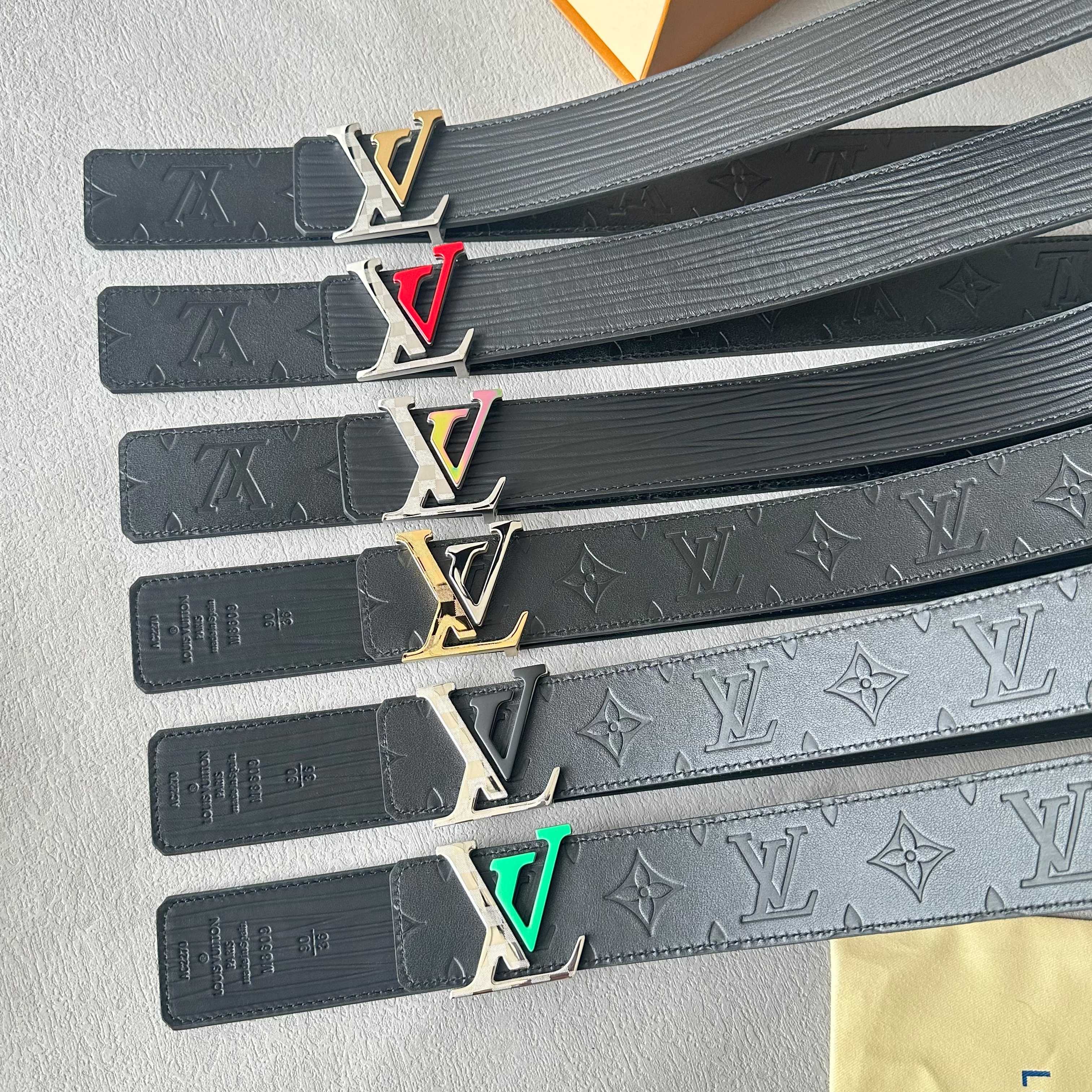 Louis Vuitton Basic Belt Cow Leather S-l