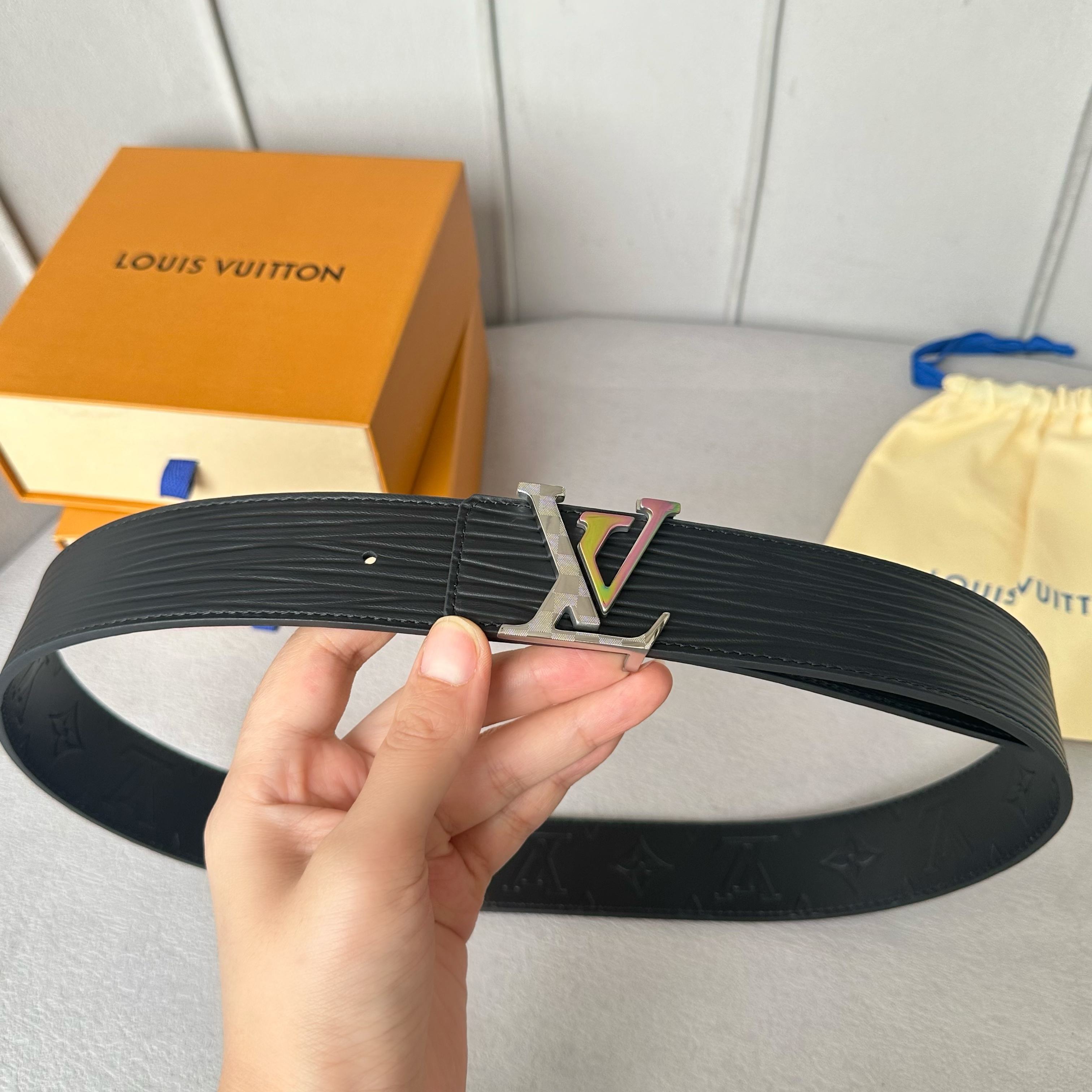 Louis Vuitton Basic Belt Cow Leather S-l