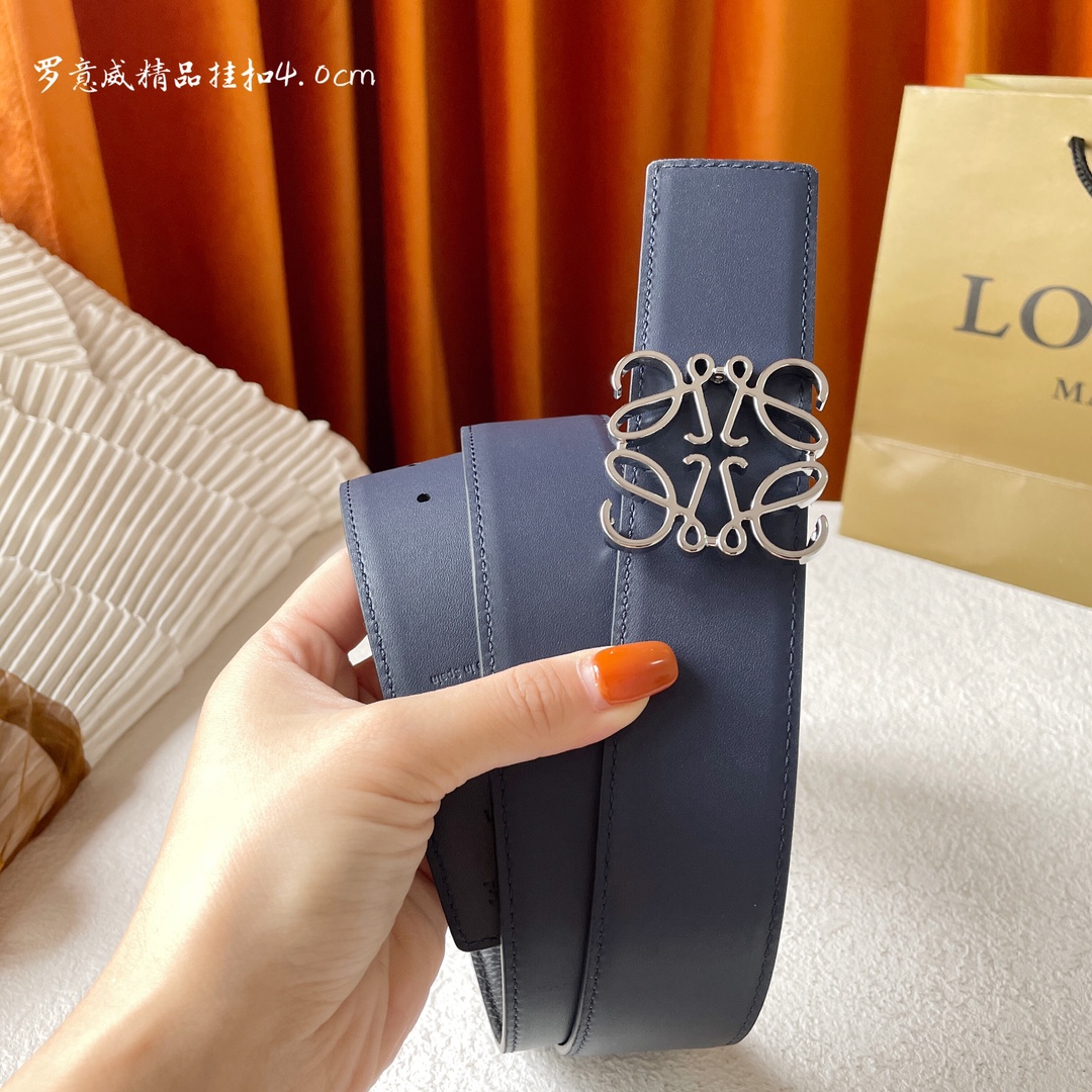 Loewe Basic Belt Cow Leather M-l