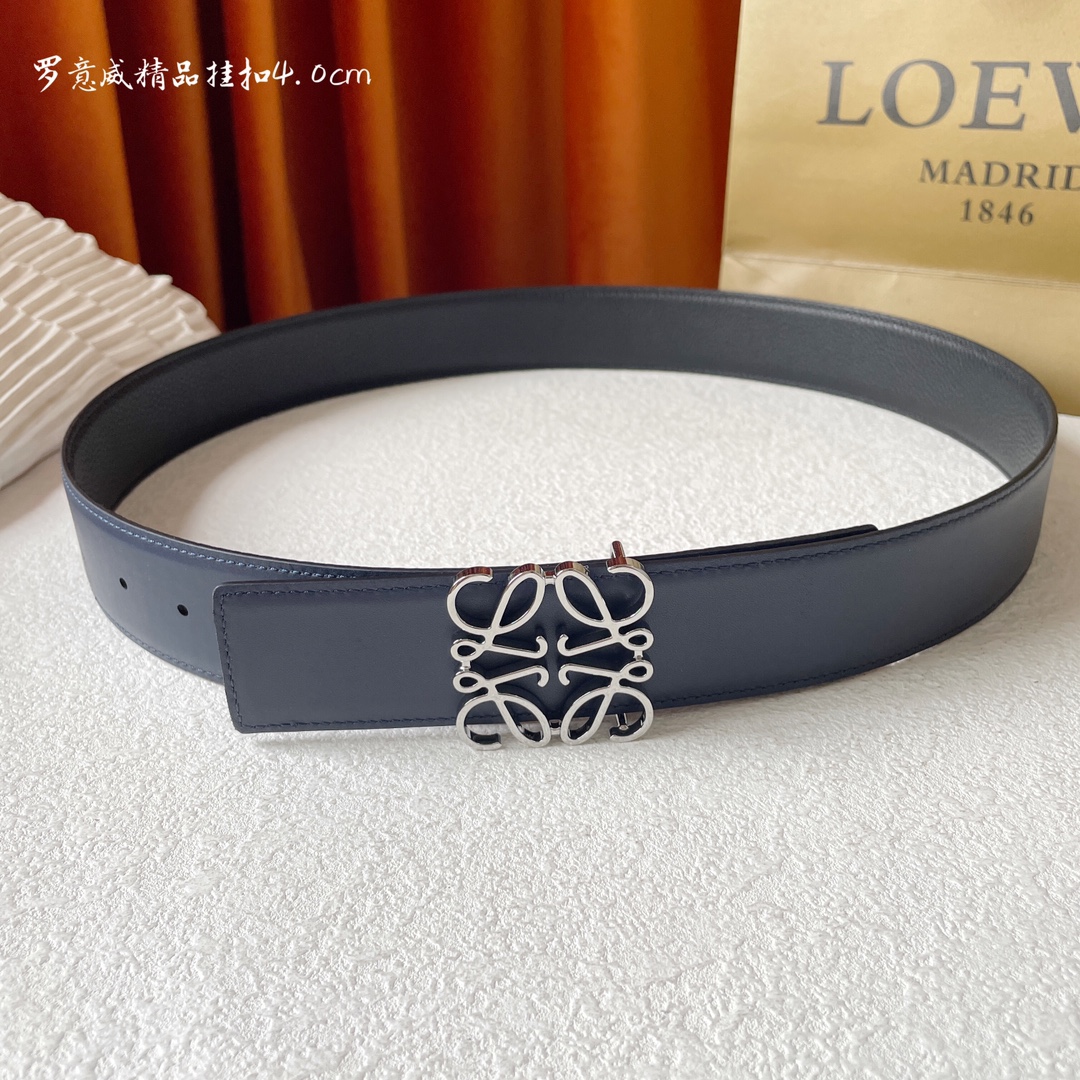 Loewe Basic Belt Cow Leather M-l