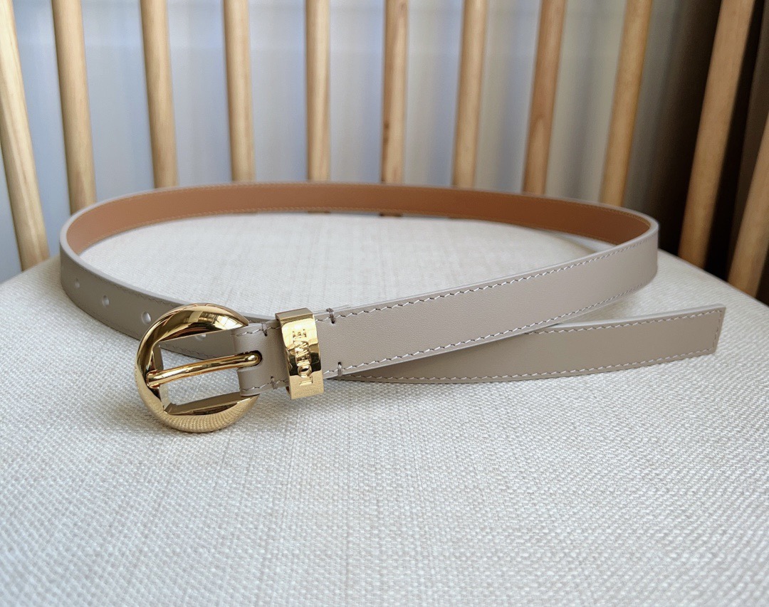 Loewe Pin Buckle Belt Cow Leather M-l