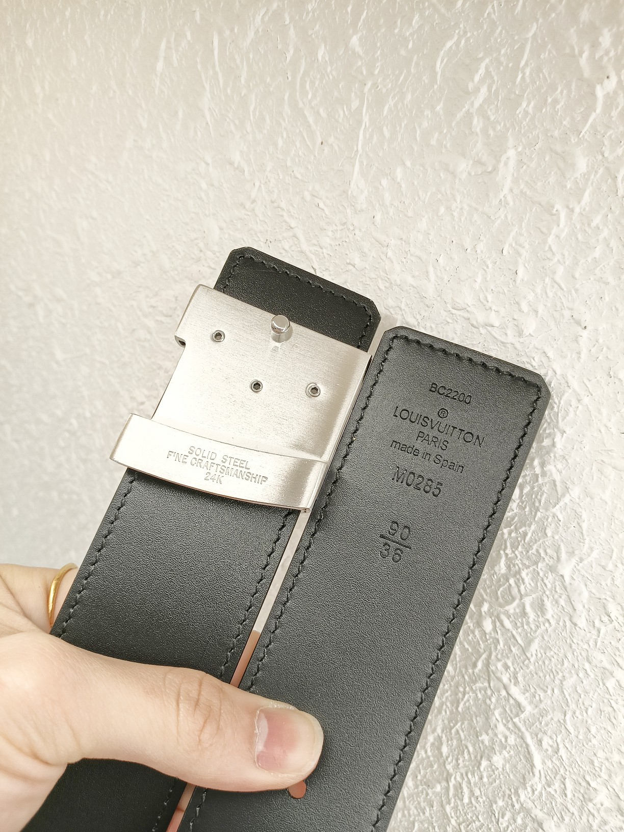 Louis Vuitton Basic Belt S-m-l