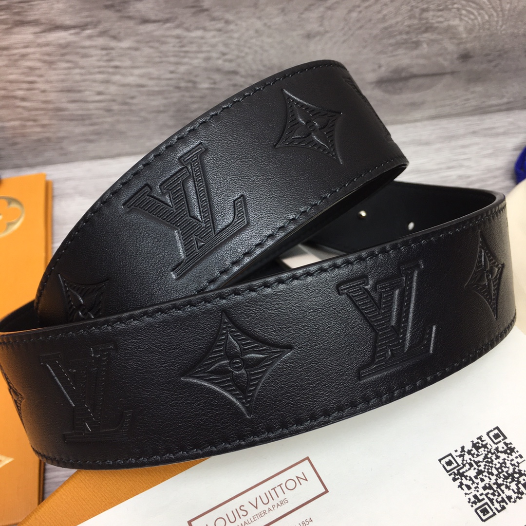 Louis Vuitton Male Basic Belt Cow Leather S-m-l