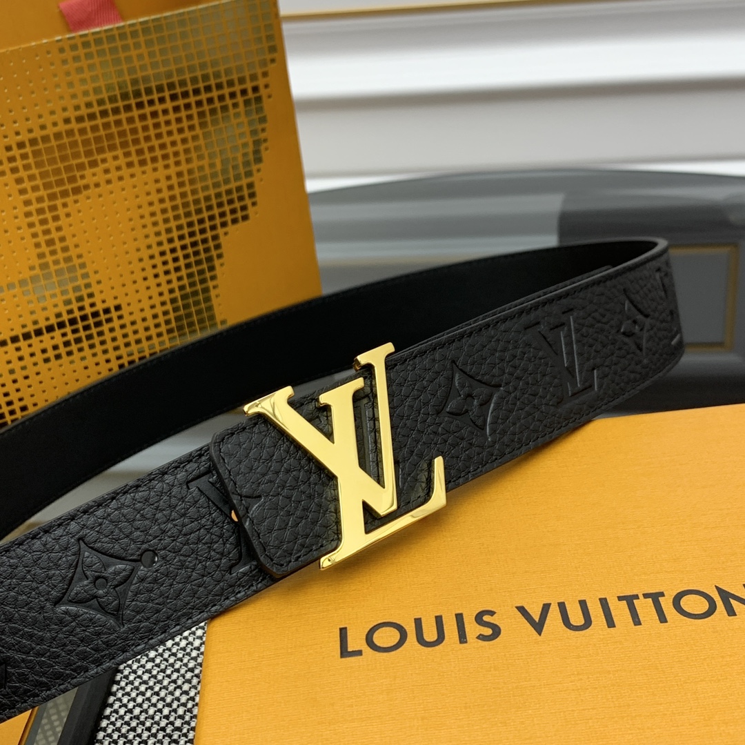 Louis Vuitton Basic Belt Cow Leather M-l