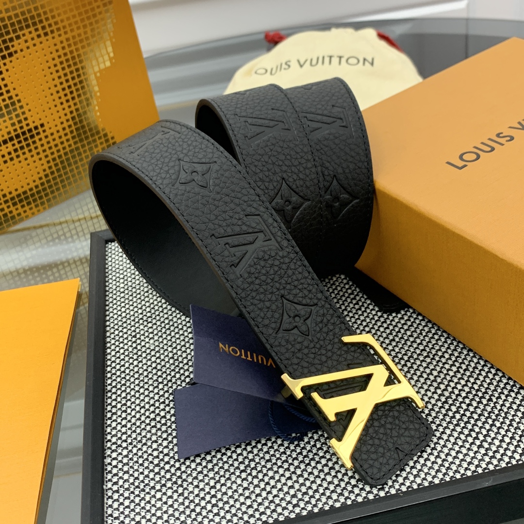 Louis Vuitton Basic Belt Cow Leather M-l