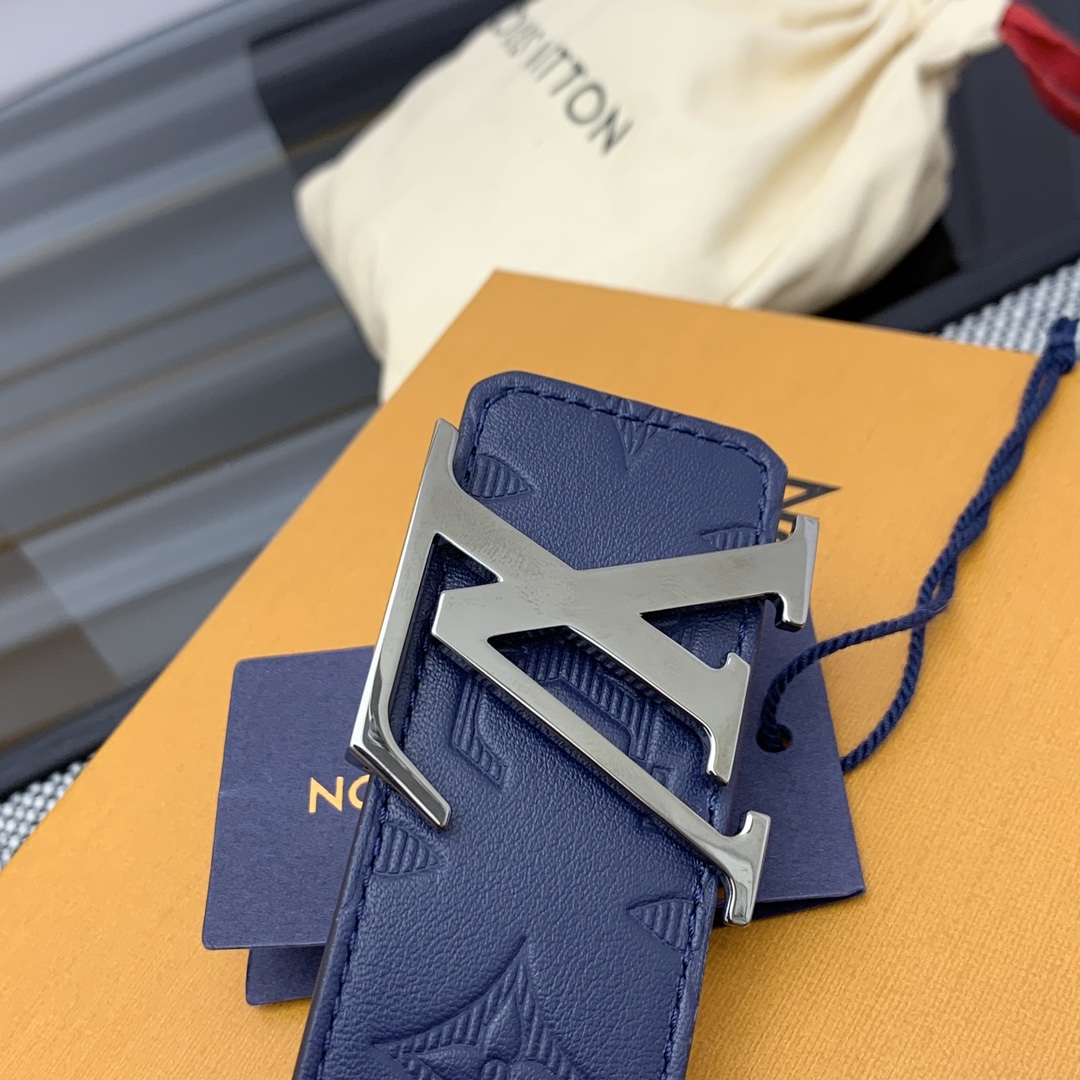 Louis Vuitton Basic Belt Cow Leather M-l