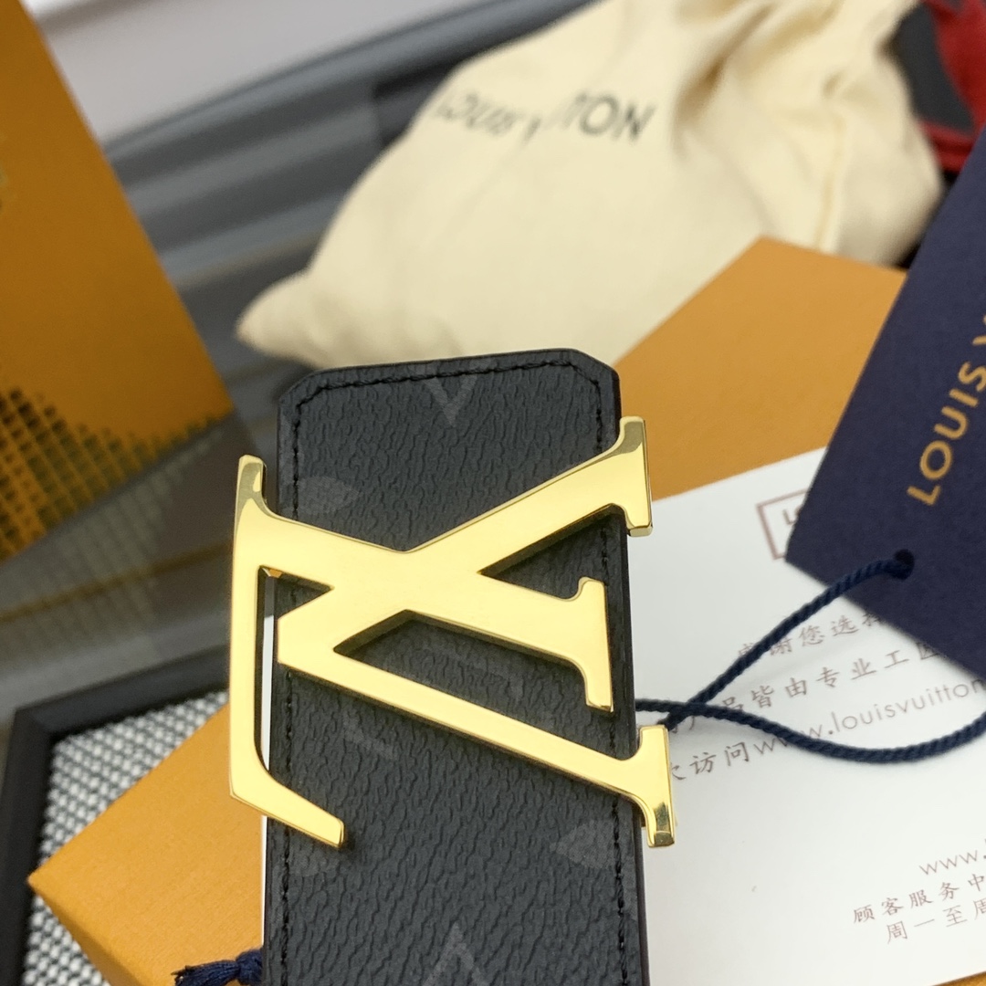 Louis Vuitton Basic Belt Cow Leather L