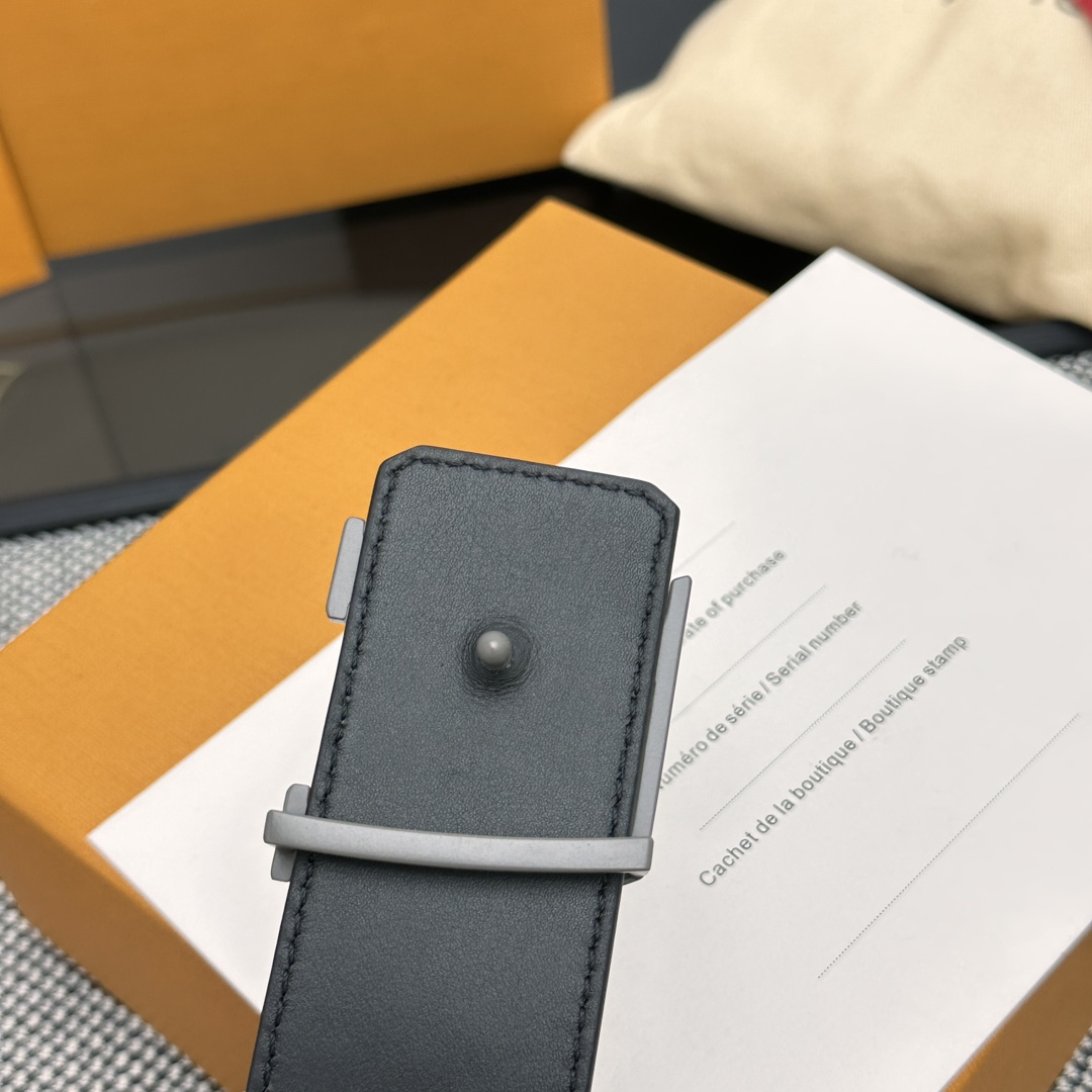 Louis Vuitton Basic Belt Cow Leather M-l