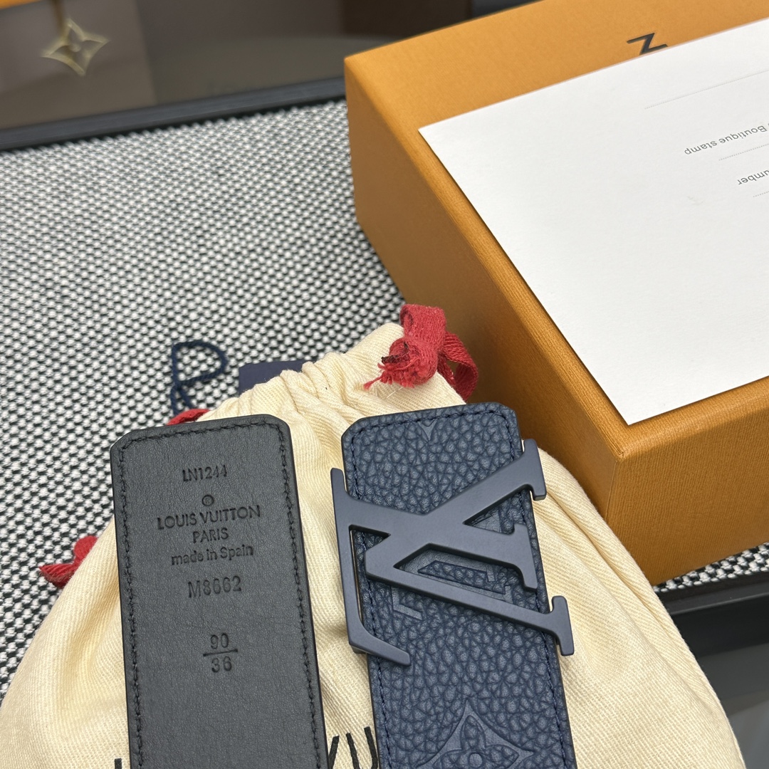 Louis Vuitton Basic Belt Cow Leather M-l