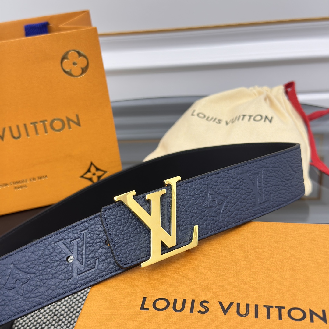 Louis Vuitton Basic Belt Cow Leather M-l