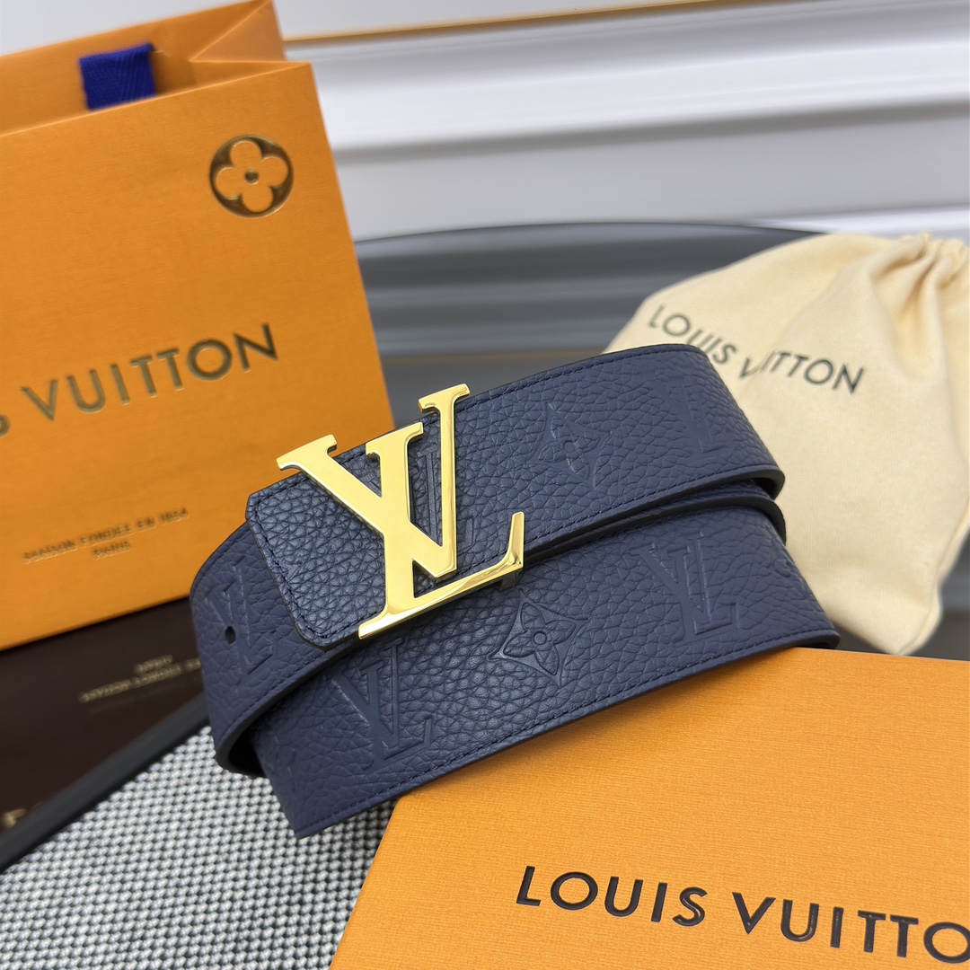 Louis Vuitton Basic Belt Cow Leather M-l