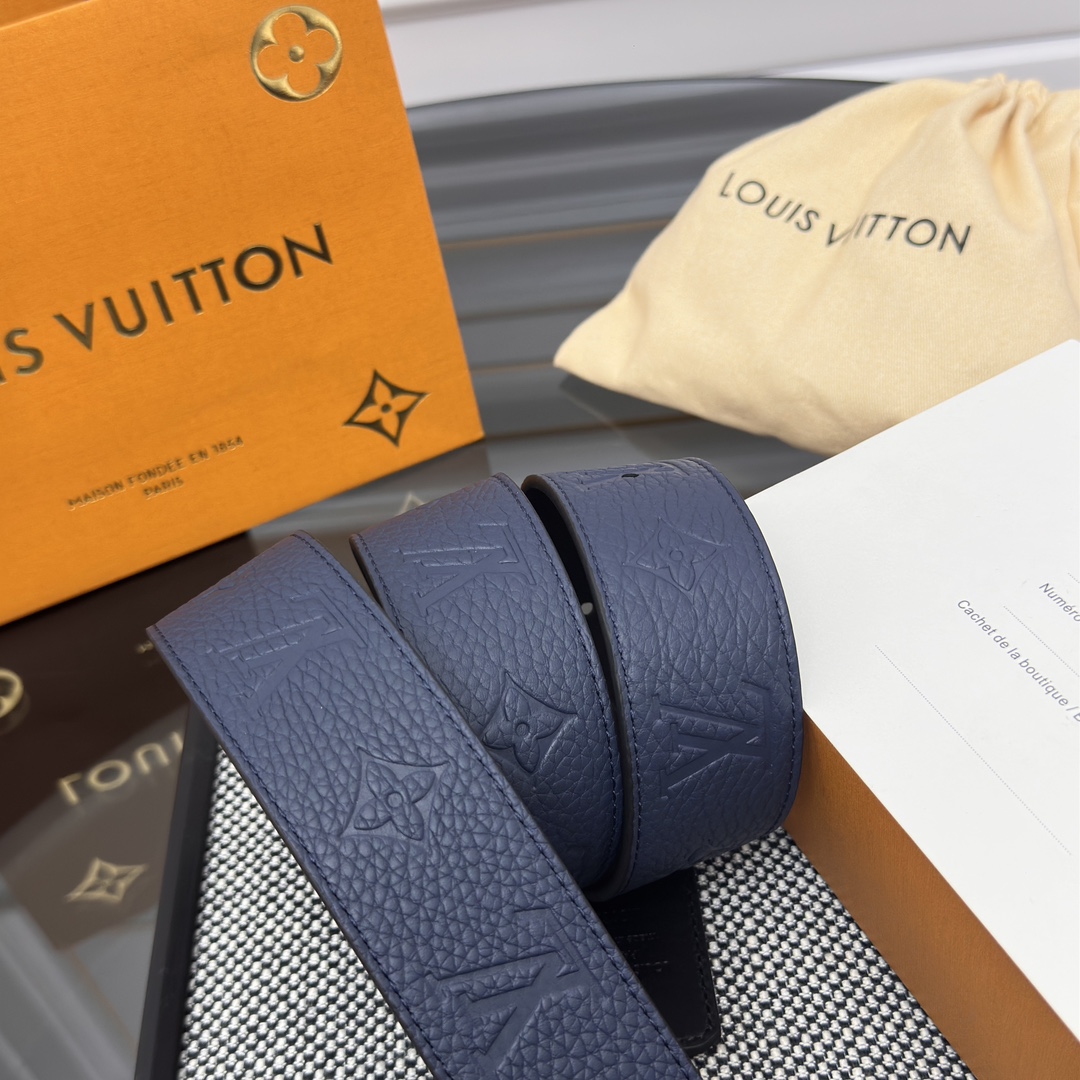 Louis Vuitton Basic Belt Cow Leather M-l