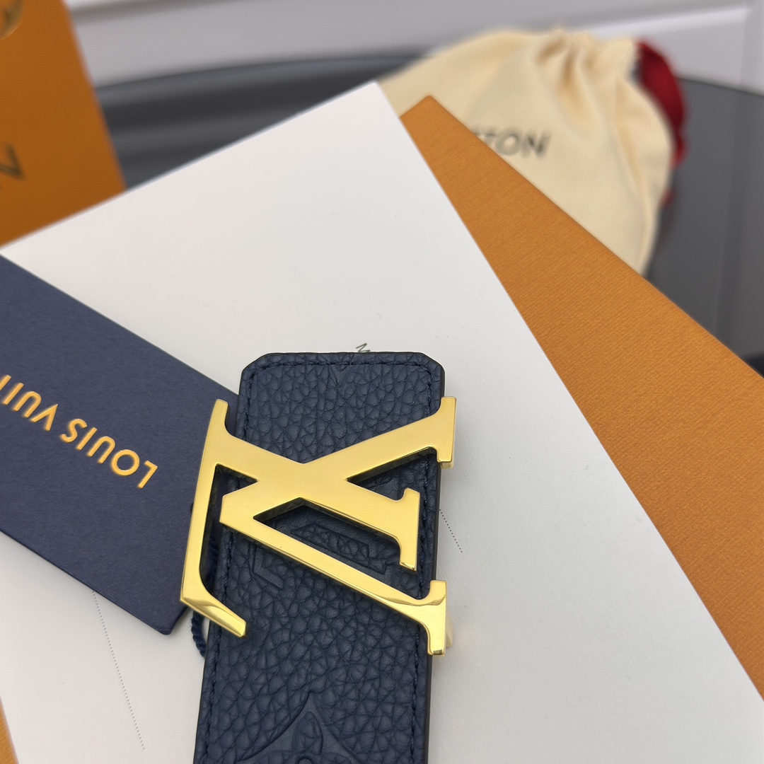 Louis Vuitton Basic Belt Cow Leather M-l