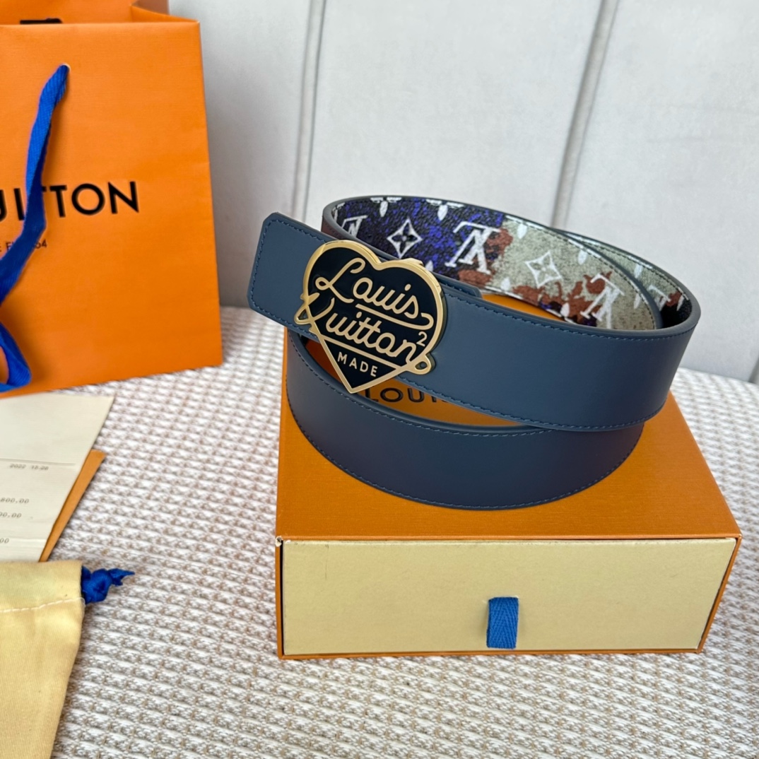 Louis Vuitton Basic Belt Canvas M-l