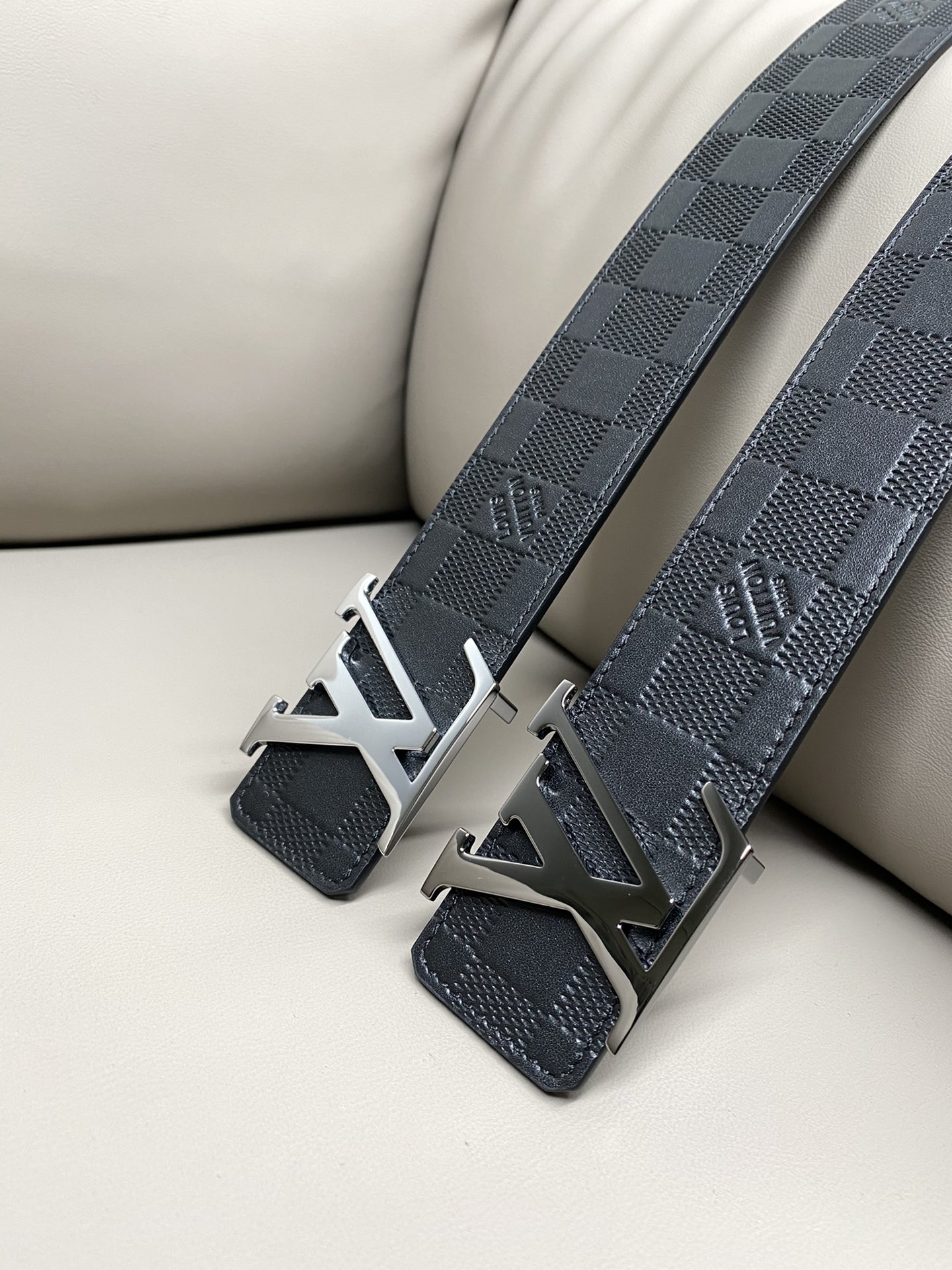 Louis Vuitton Basic Belt Cow Leather L