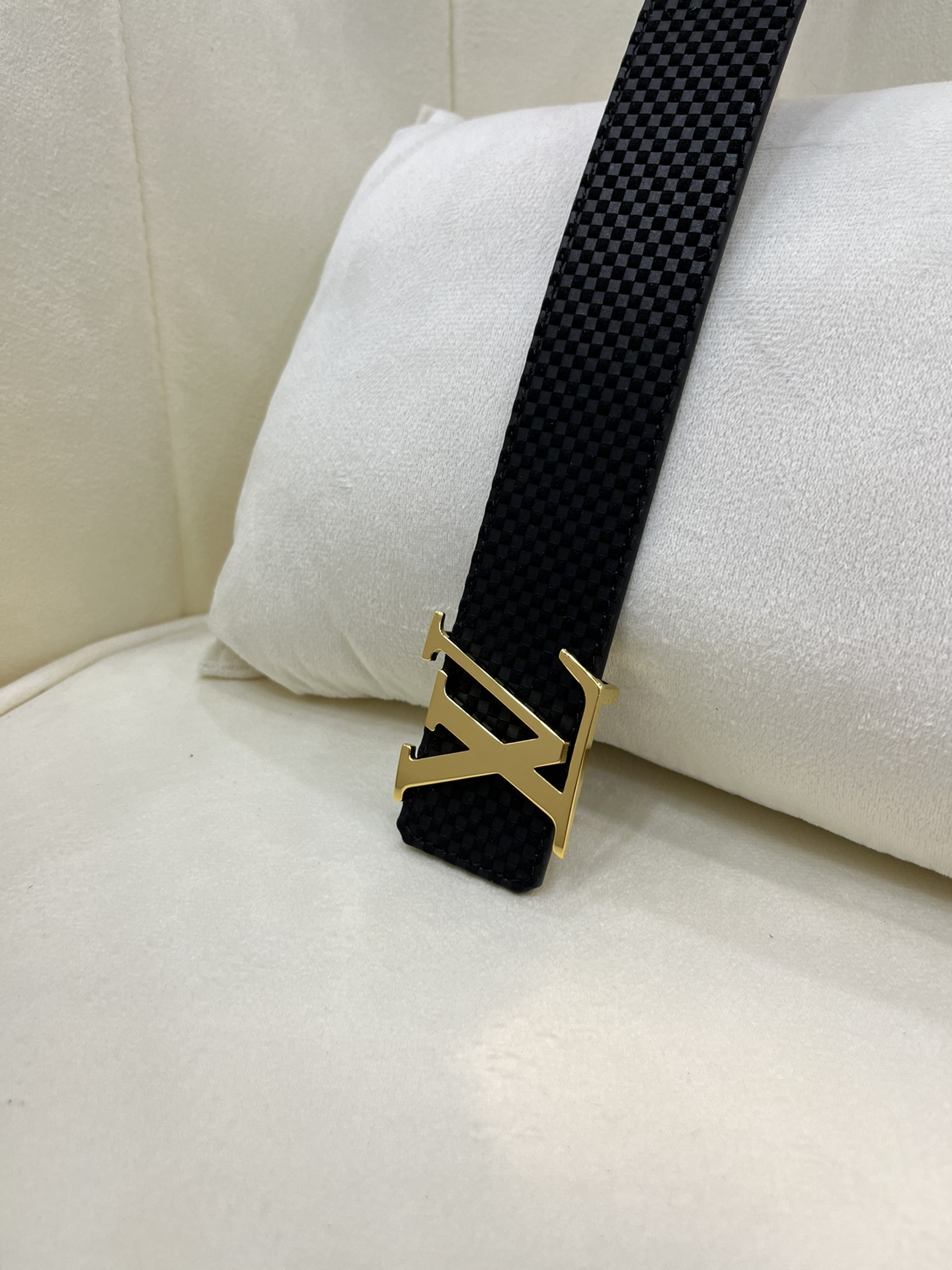 Louis Vuitton Basic Belt Cow Leather M-l