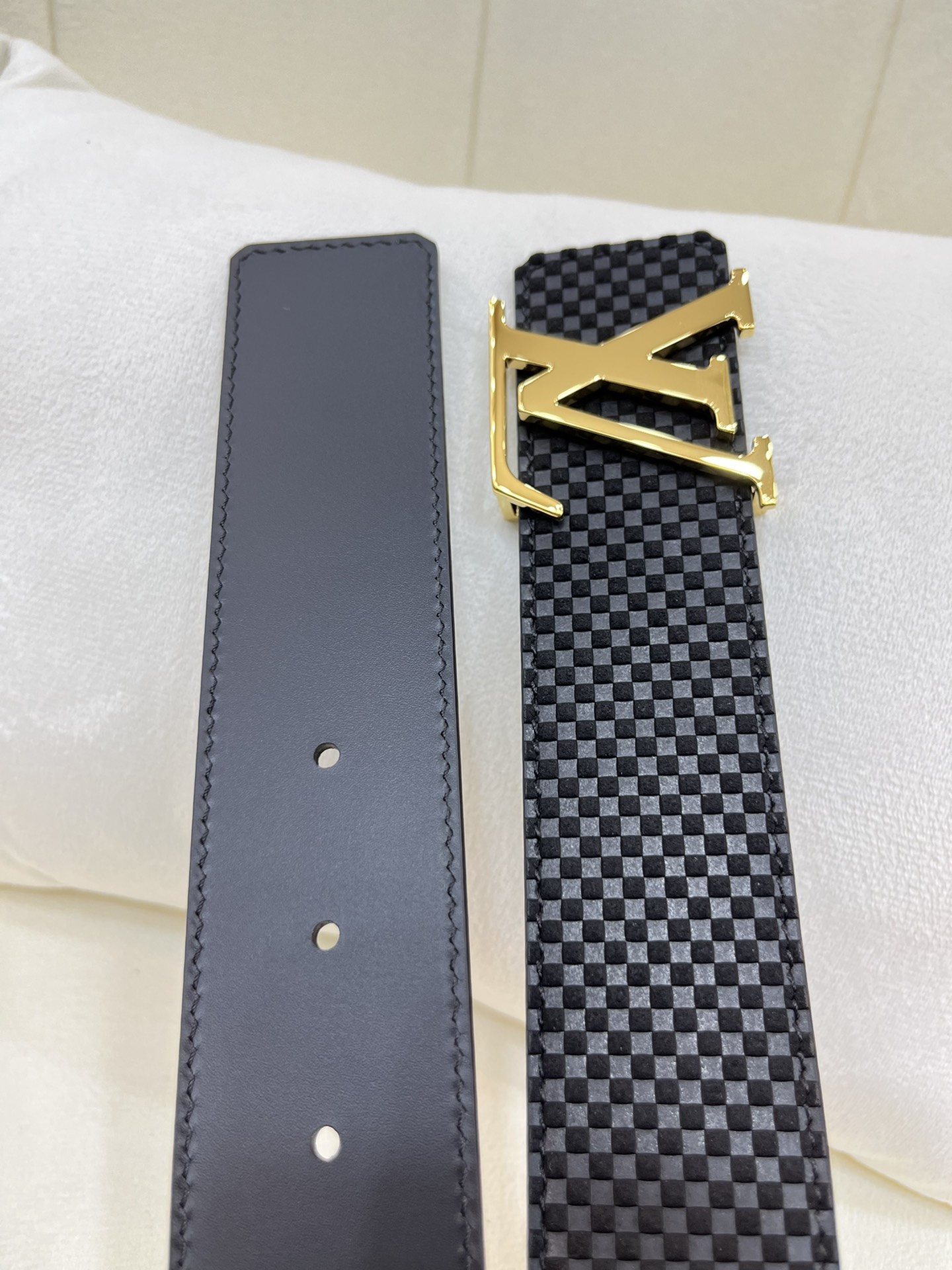 Louis Vuitton Basic Belt Cow Leather M-l