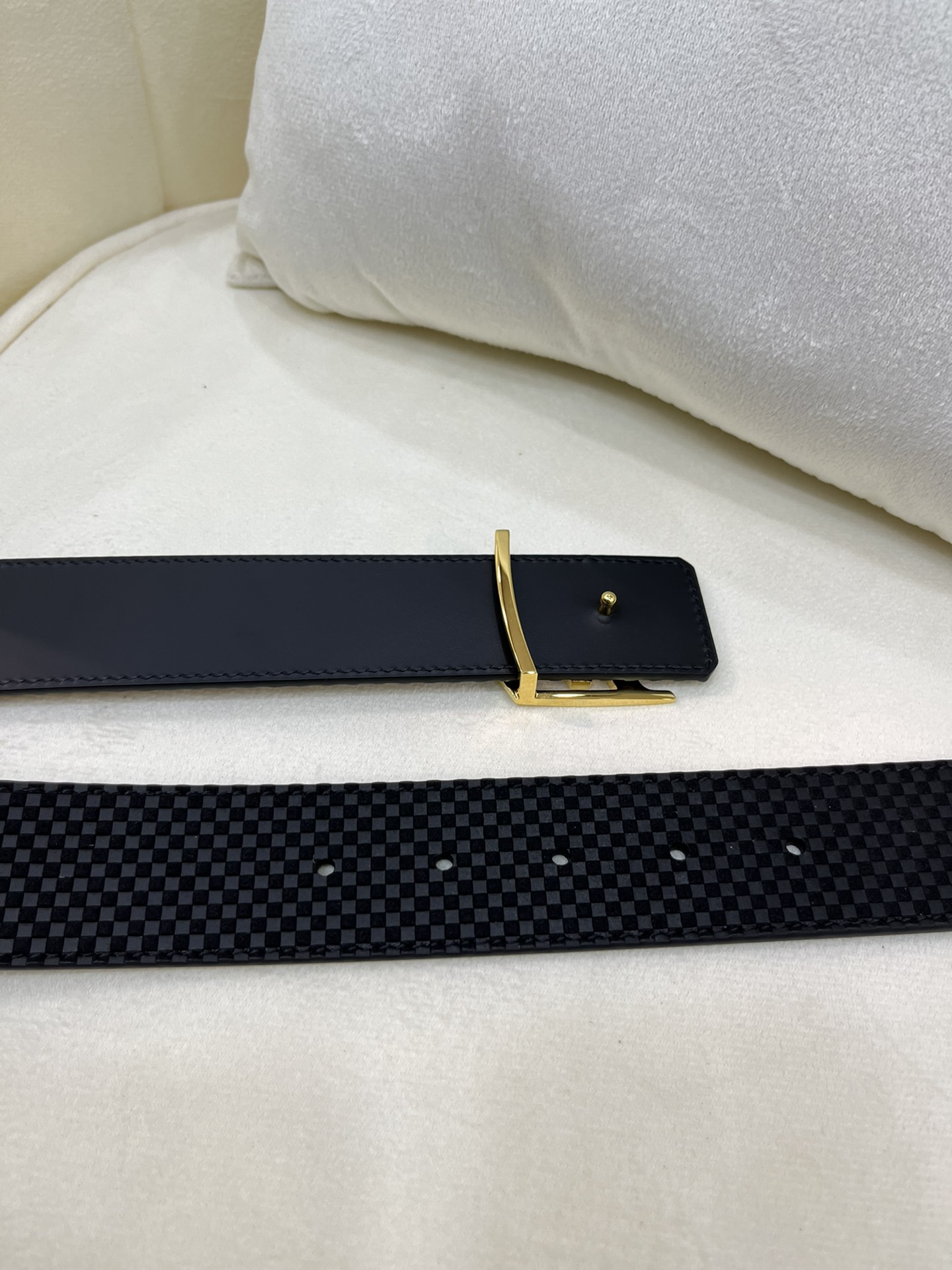 Louis Vuitton Basic Belt Cow Leather M-l