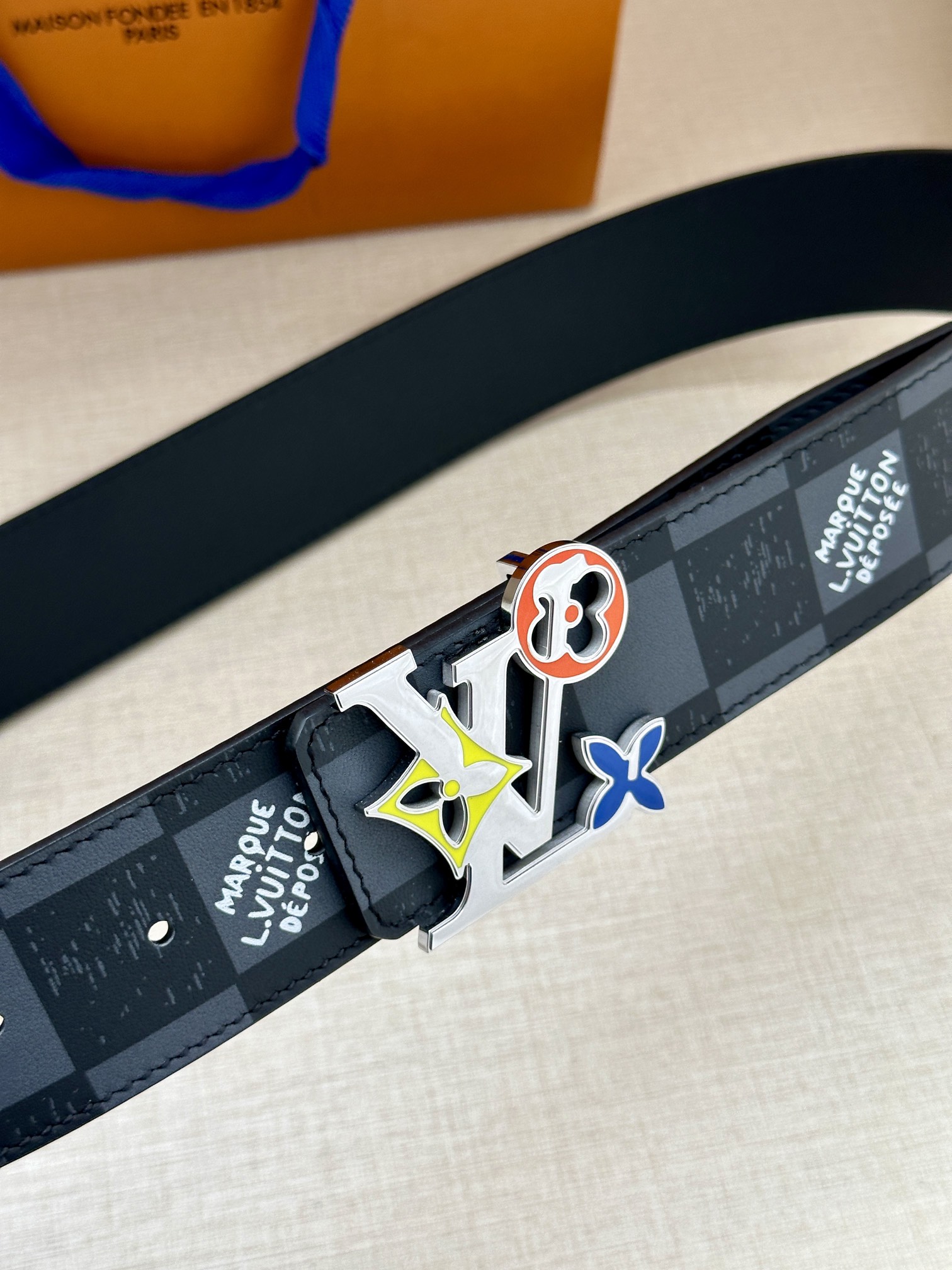 Louis Vuitton Basic Belt Cow Leather S-m-l