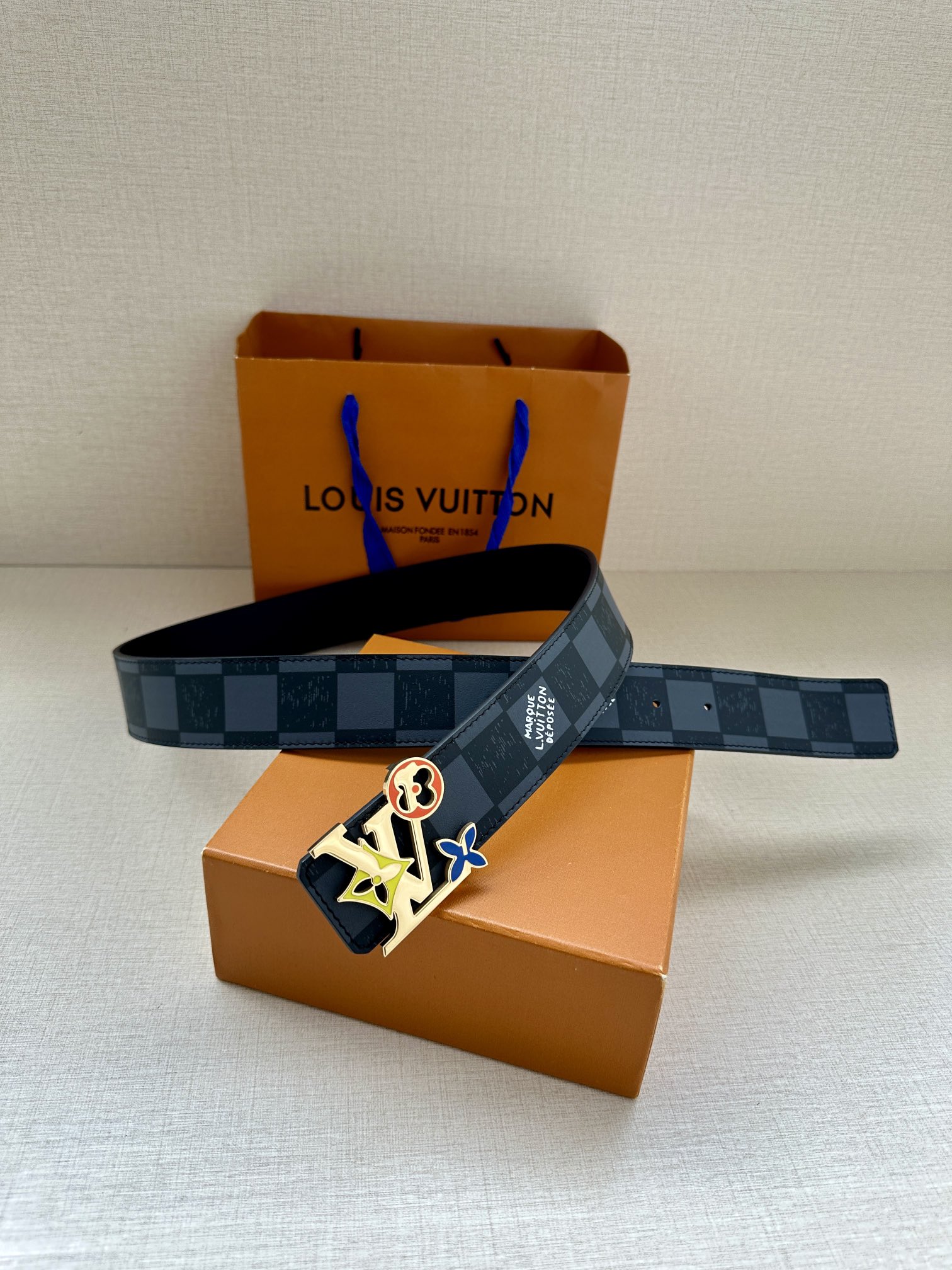 Louis Vuitton Basic Belt Cow Leather S-m-l