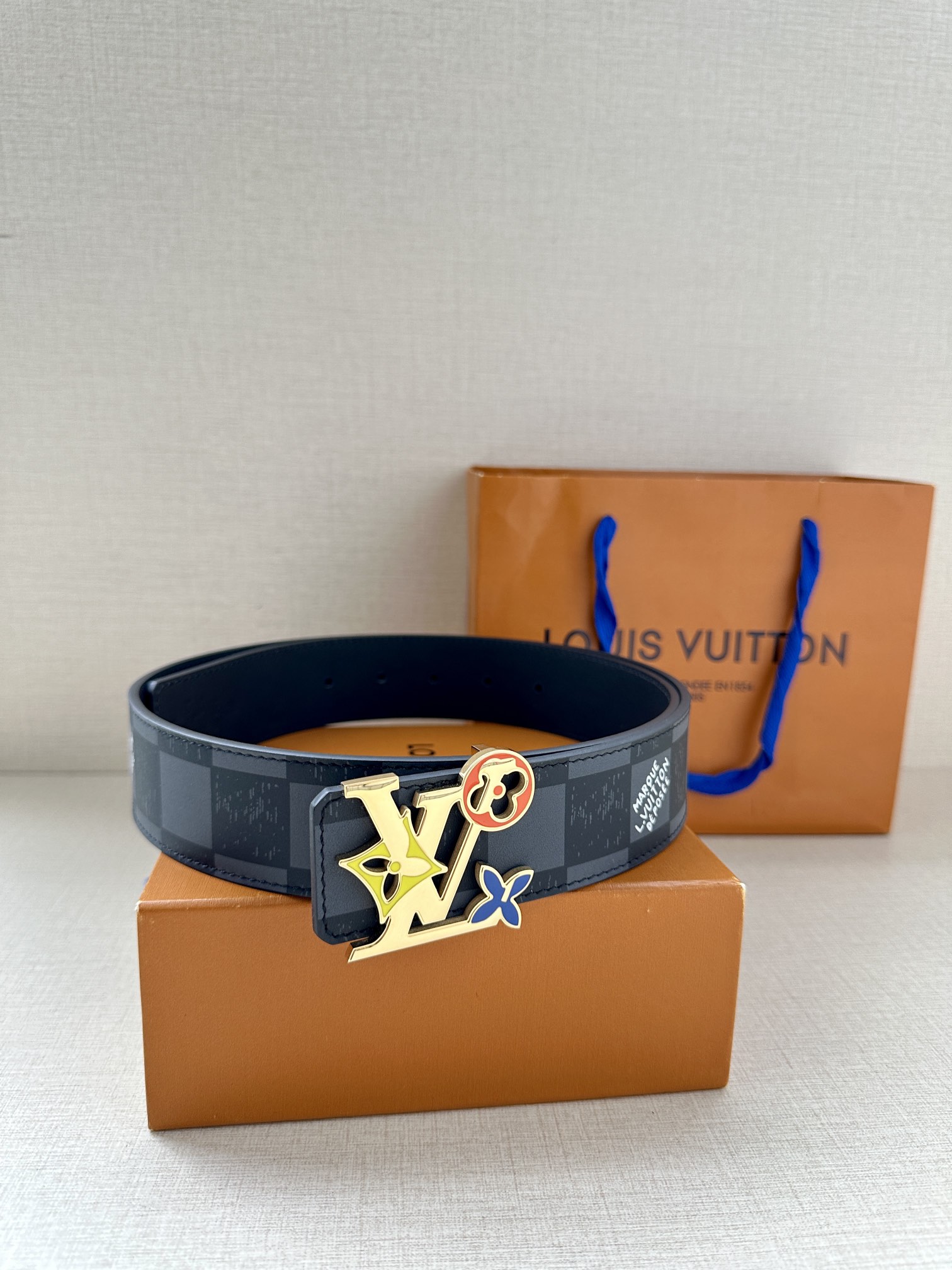 Louis Vuitton Basic Belt Cow Leather S-m-l