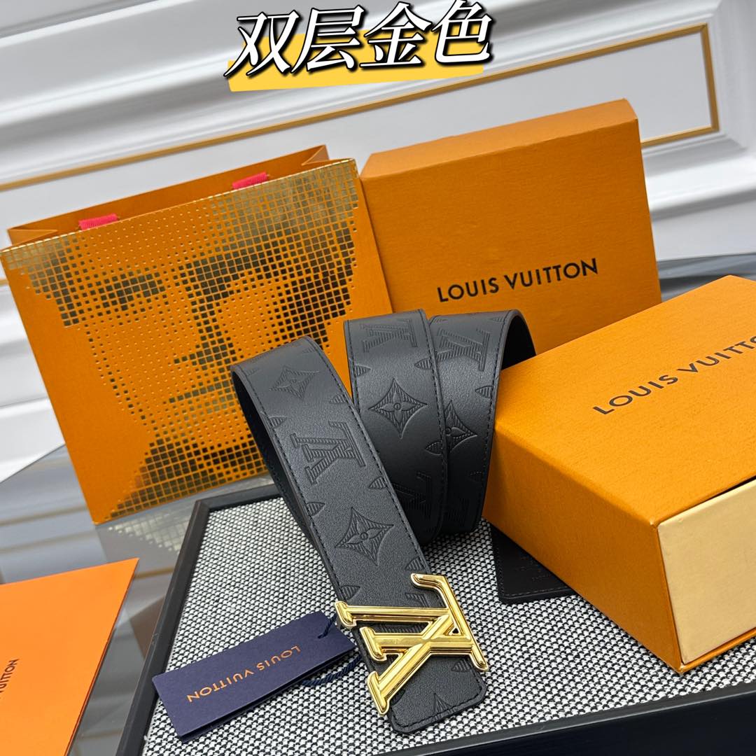 Louis Vuitton Male Basic Belt Canvas S-m-l