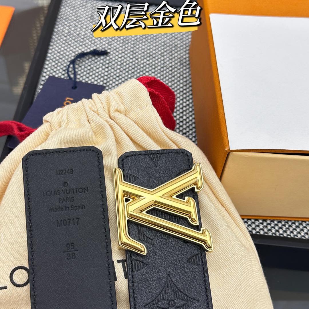 Louis Vuitton Male Basic Belt Canvas S-m-l