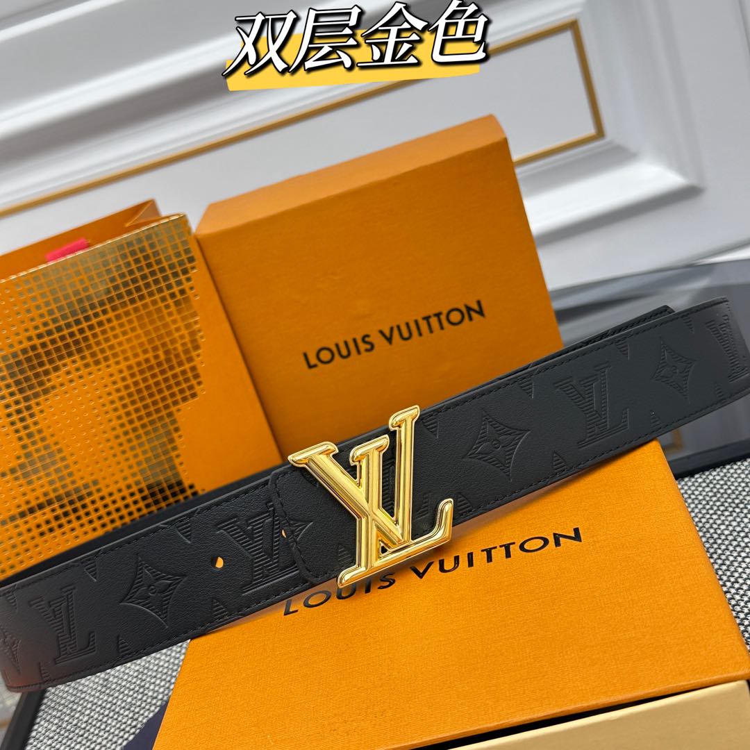 Louis Vuitton Male Basic Belt Canvas S-m-l