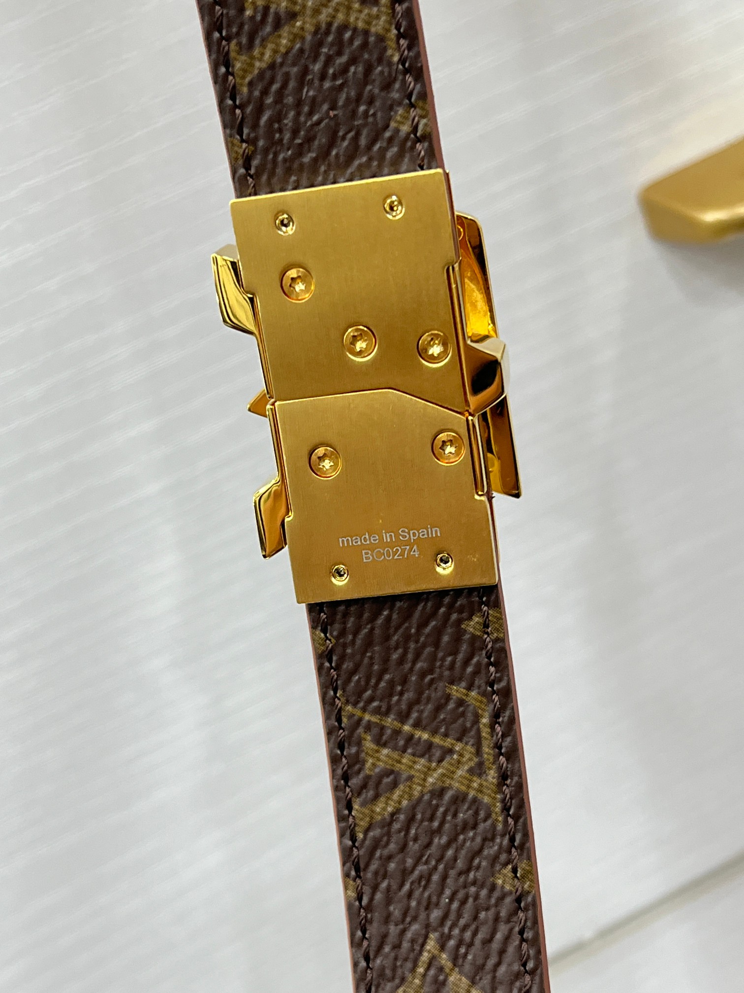 Louis Vuitton Basic Belt Adjustable M-l