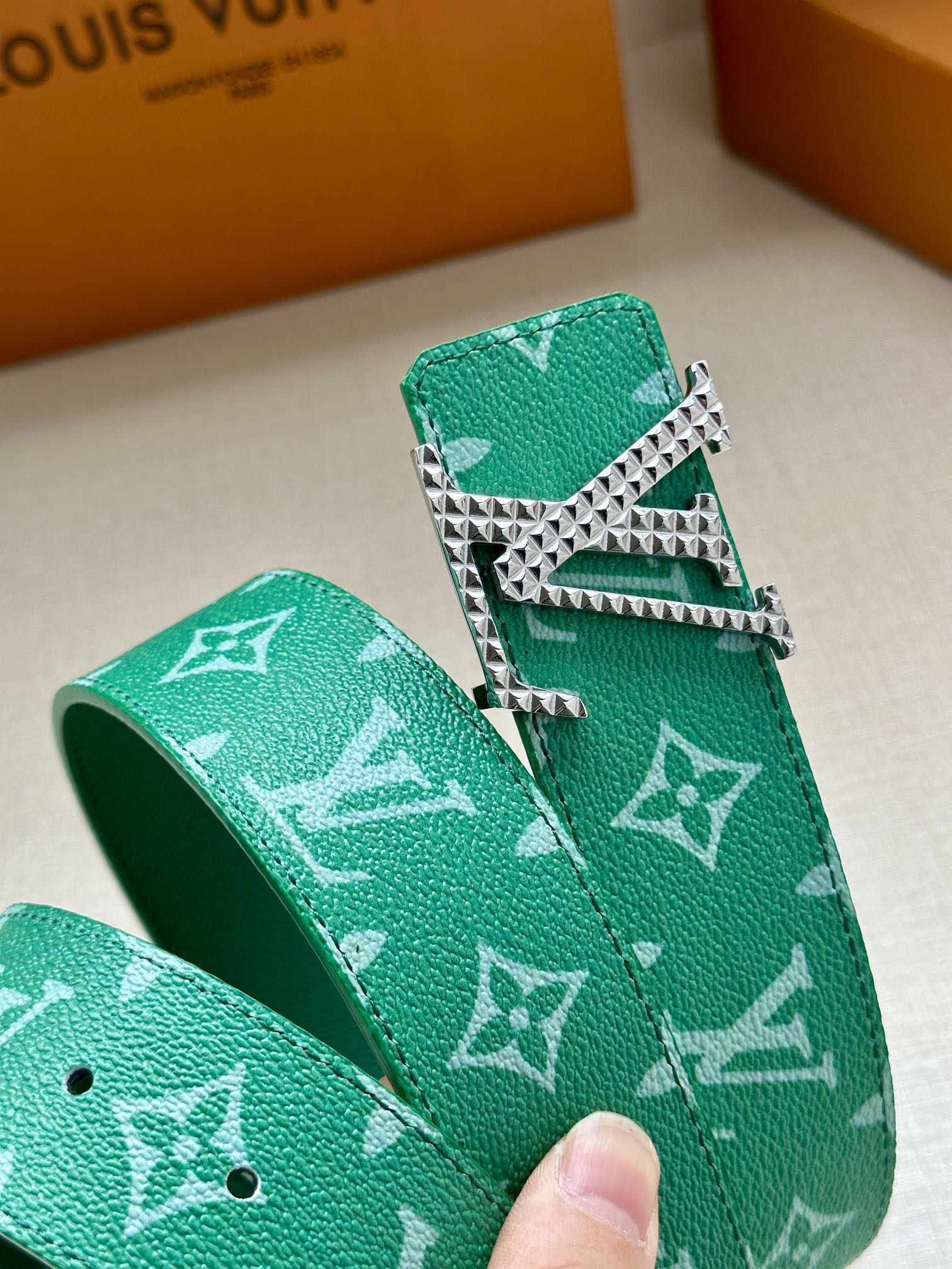 Louis Vuitton Male Basic Belt Canvas S-m-l