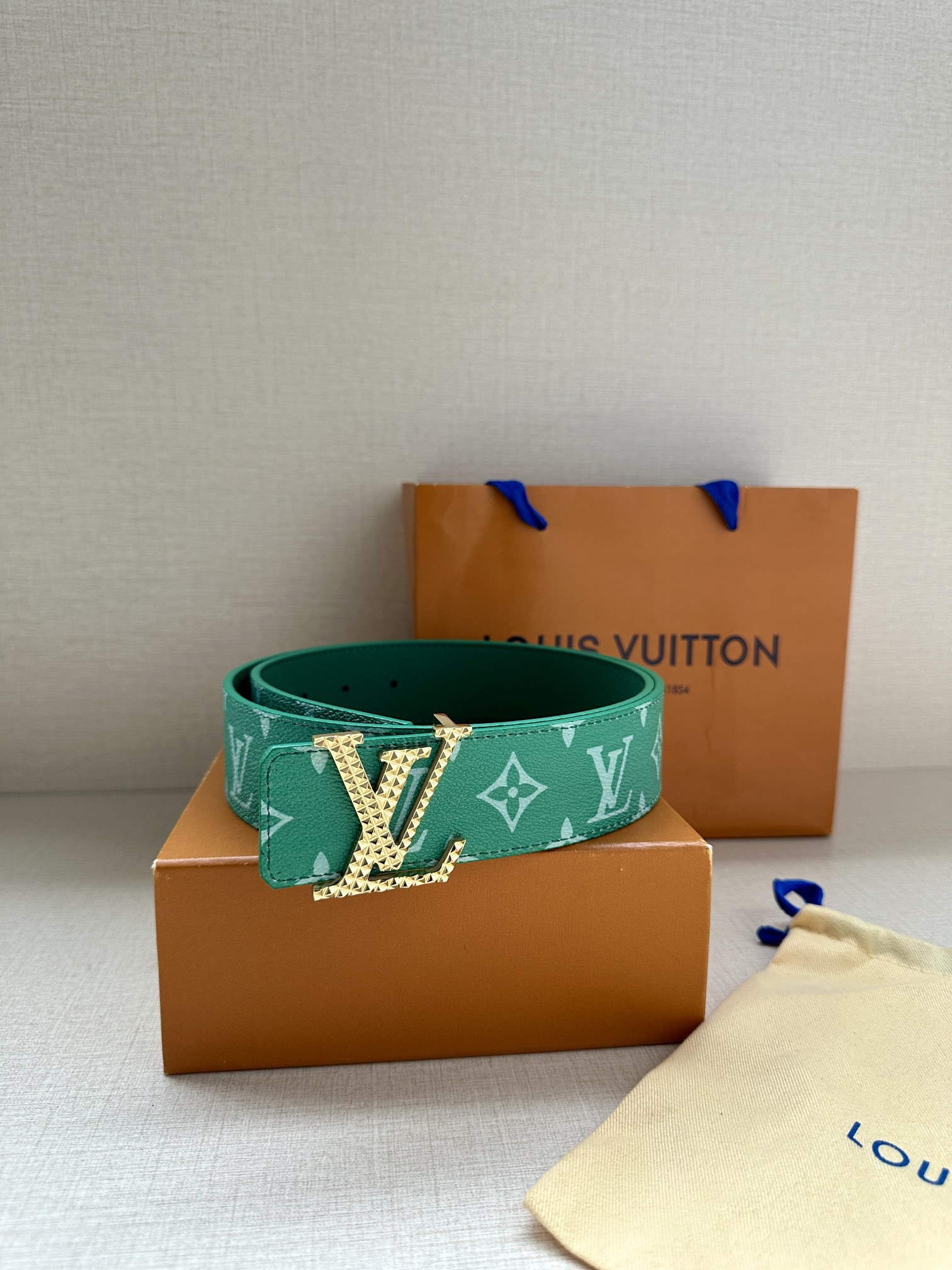 Louis Vuitton Male Basic Belt Canvas S-m-l