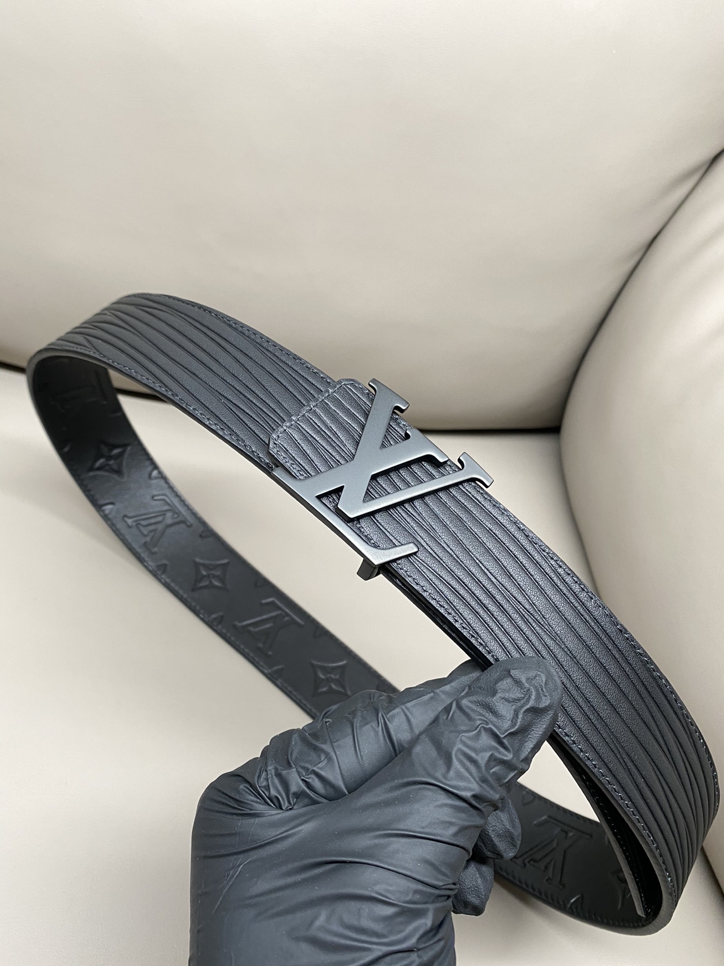 Louis Vuitton Basic Belt Cow Leather S-l