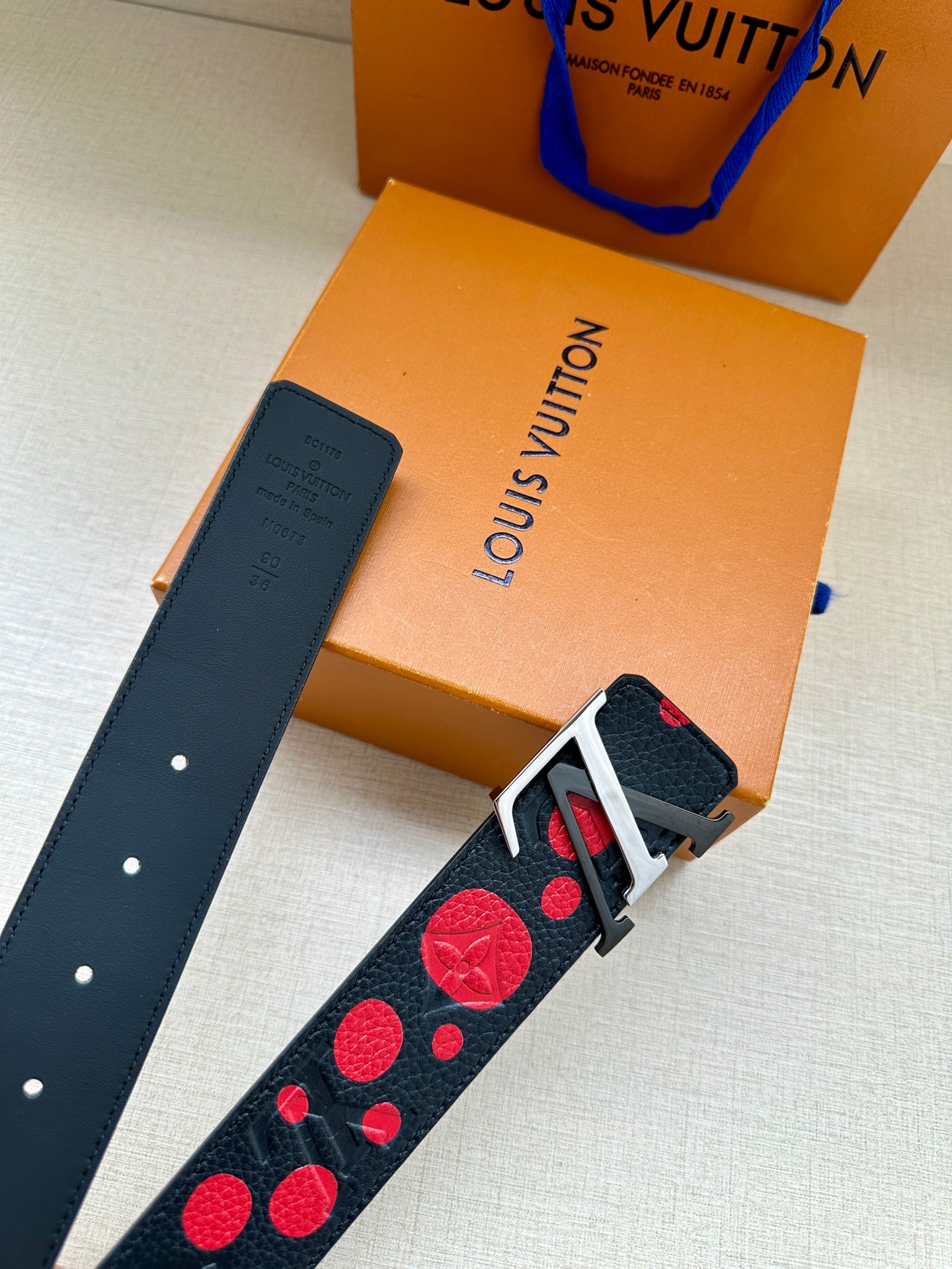 Louis Vuitton Basic Belt Cow Leather S-m-l