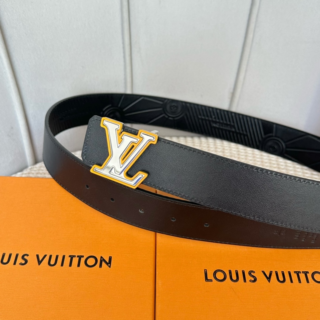 Louis Vuitton Basic Belt Cow Leather M-l