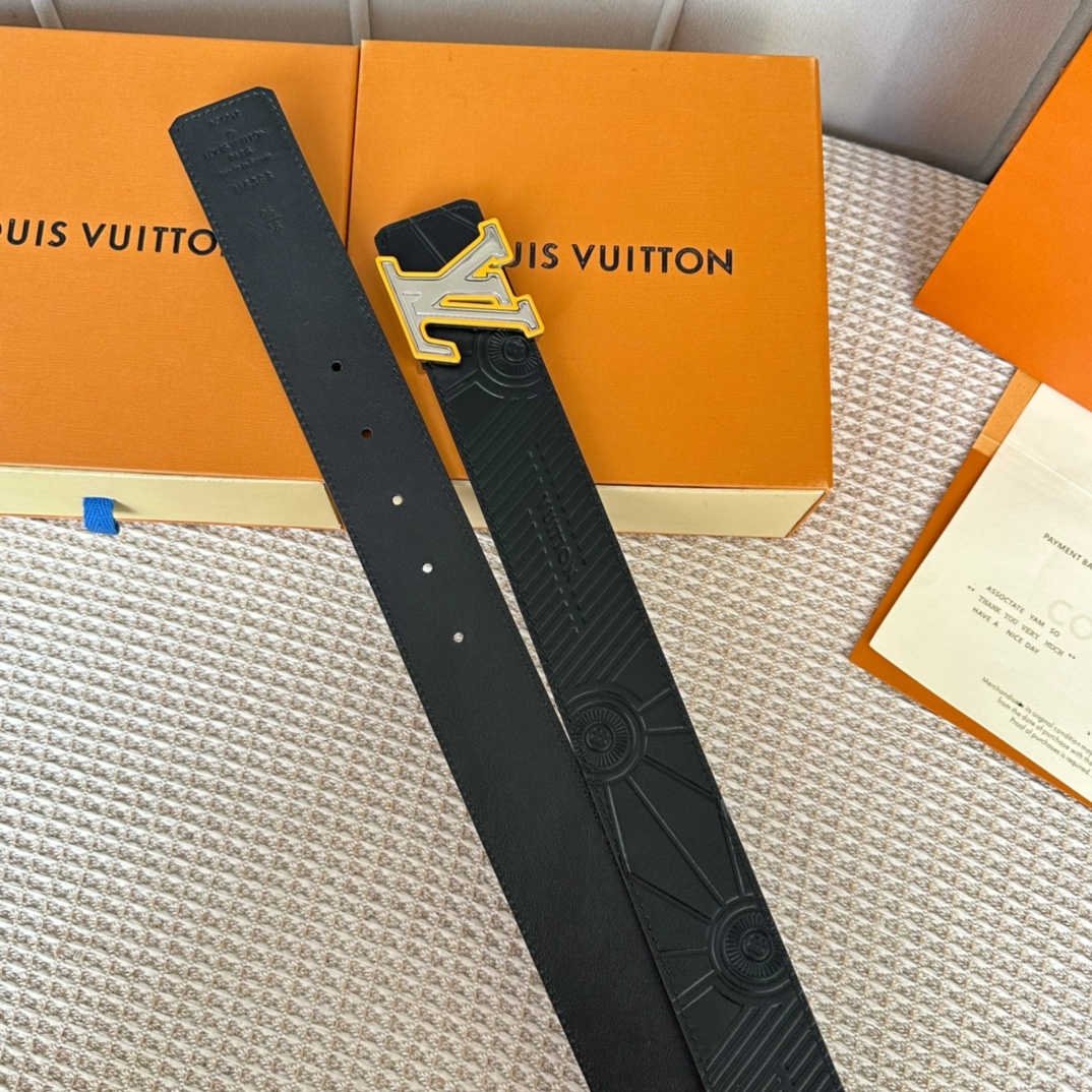 Louis Vuitton Basic Belt Cow Leather M-l