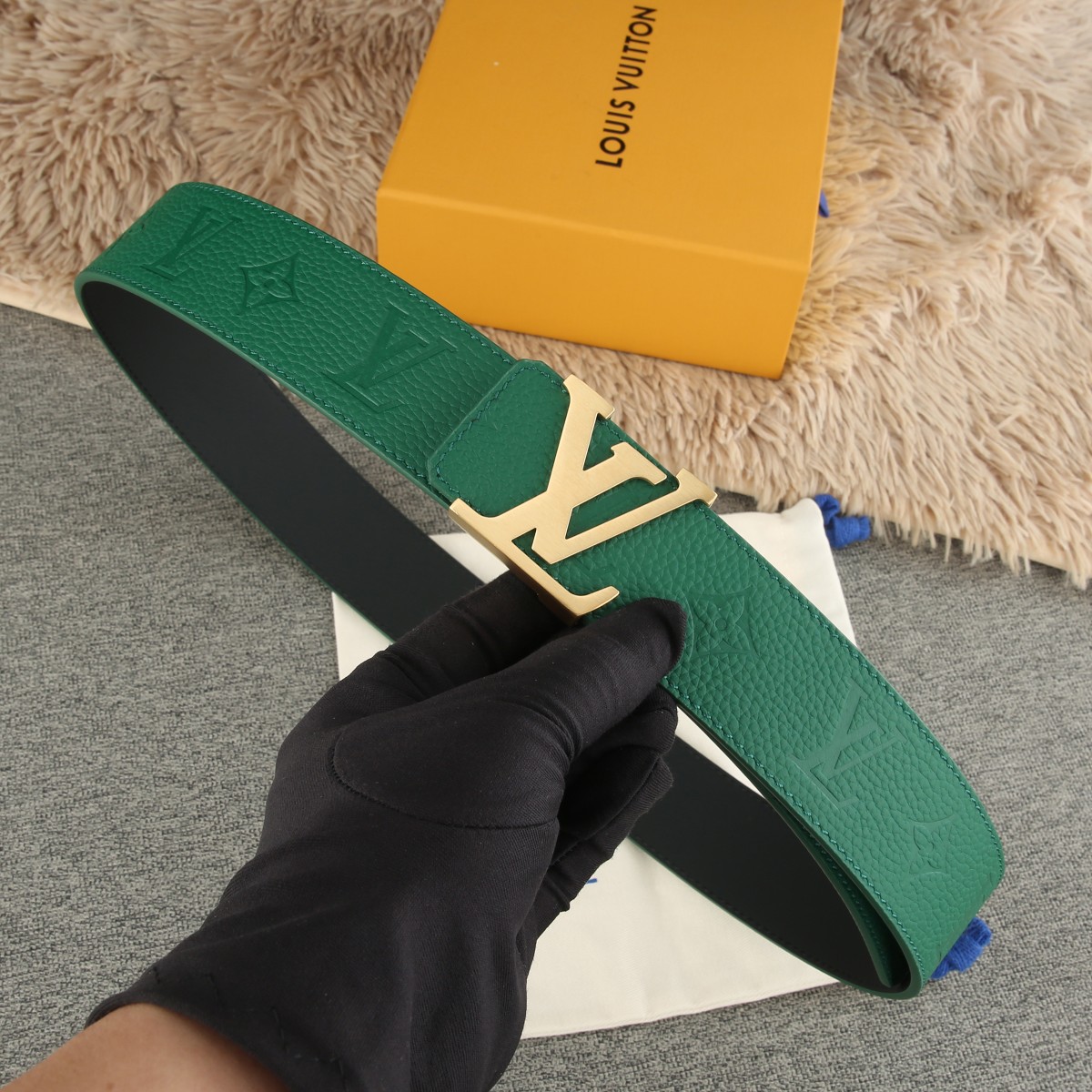 Louis Vuitton Basic Belt Cow Leather S-m-l