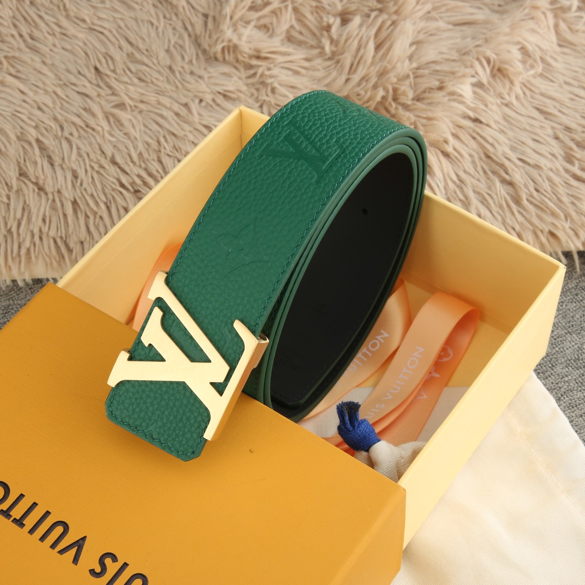 Louis Vuitton Basic Belt Cow Leather S-m-l