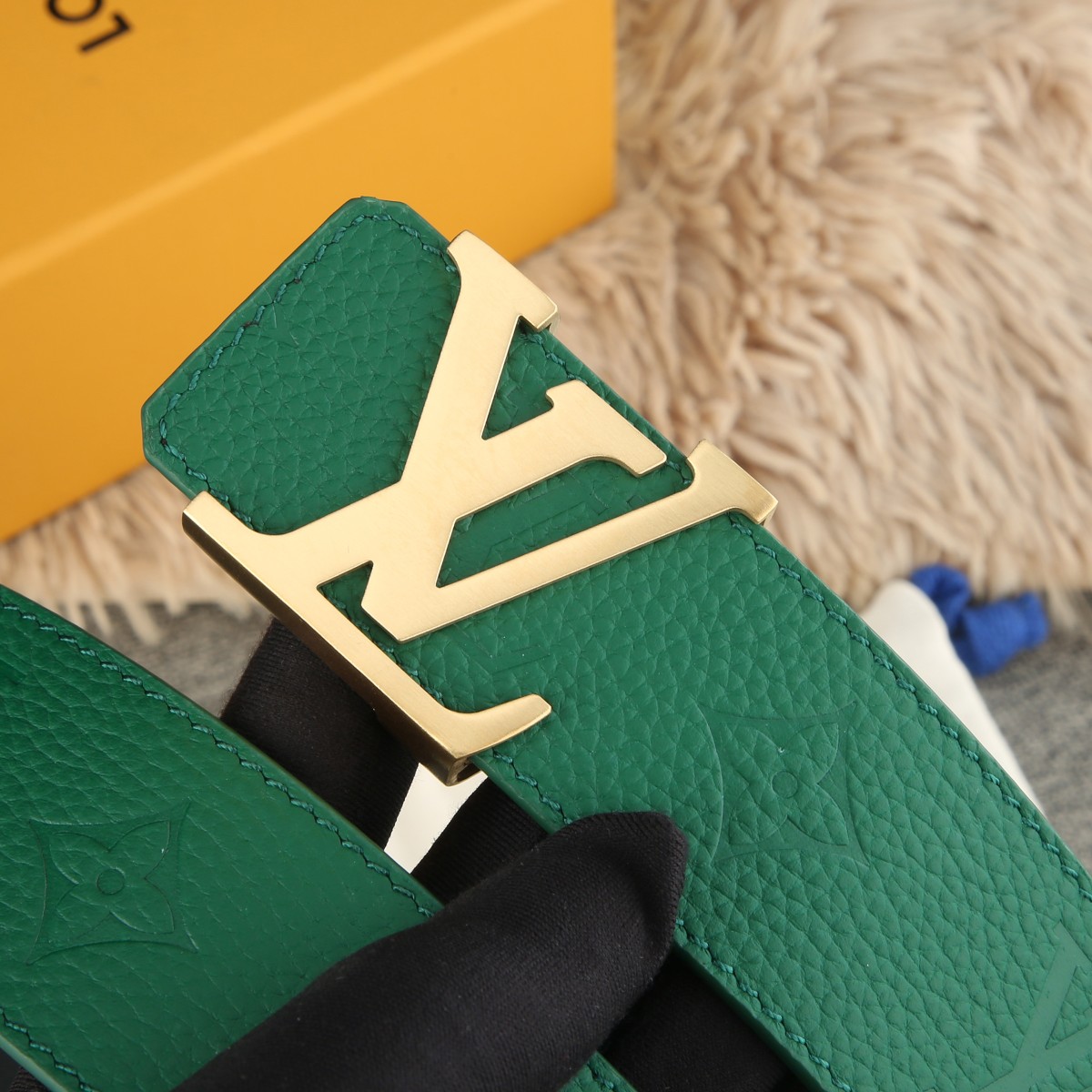 Louis Vuitton Basic Belt Cow Leather S-m-l