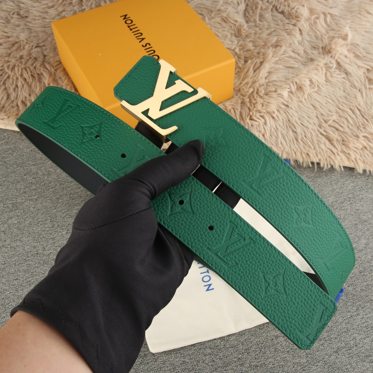 Louis Vuitton Basic Belt Cow Leather S-m-l