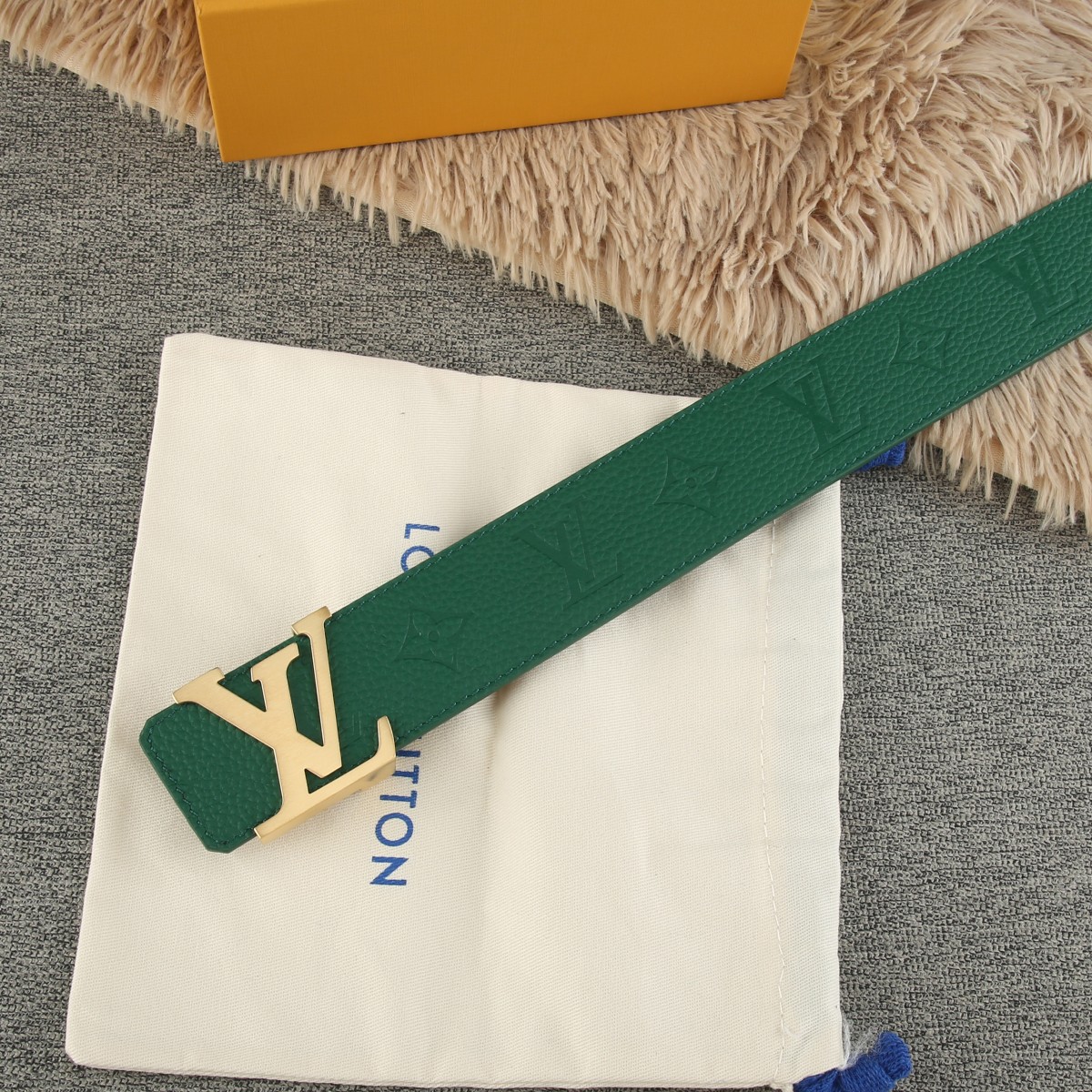 Louis Vuitton Basic Belt Cow Leather S-m-l