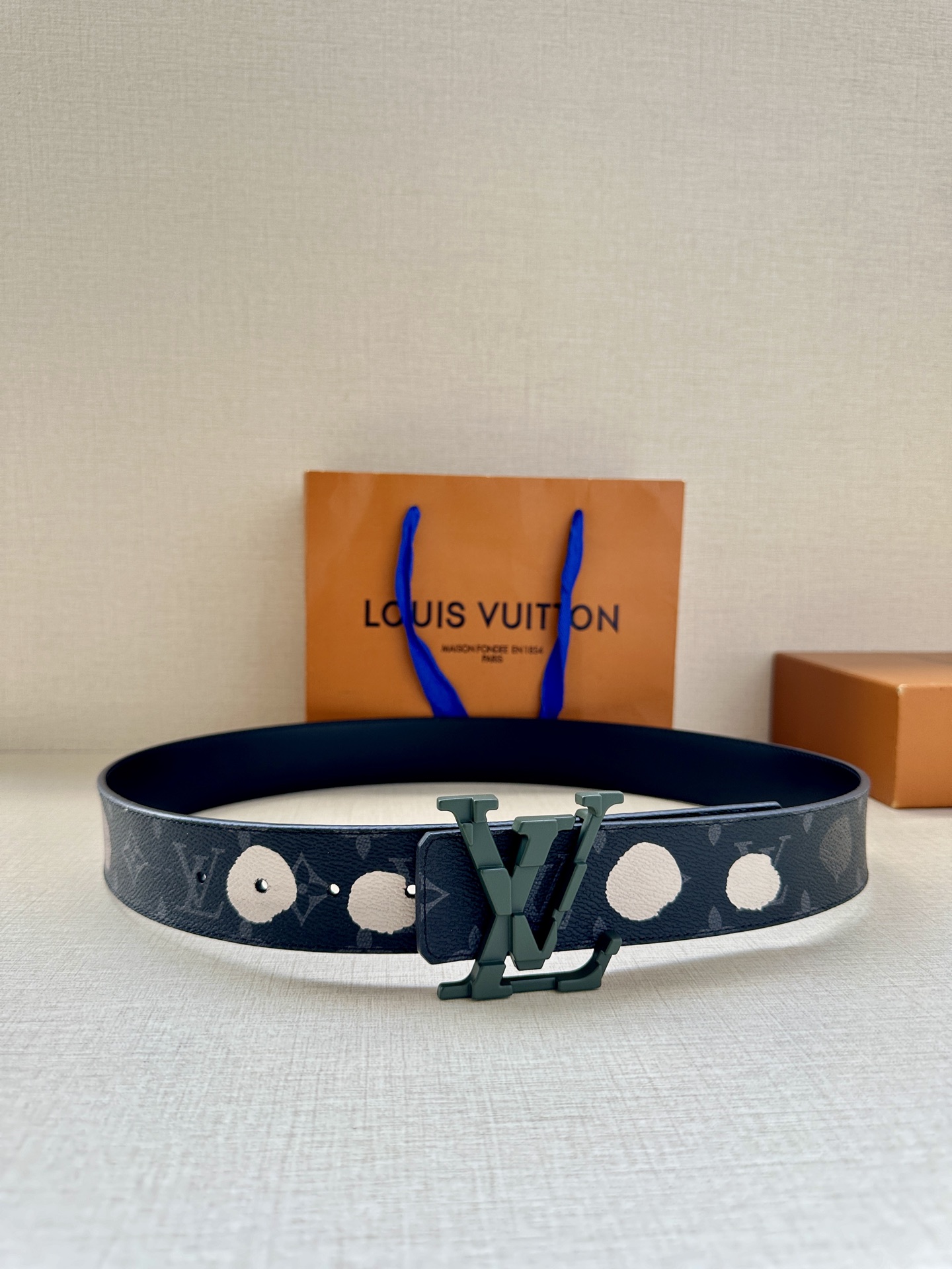 Louis Vuitton Basic Belt Cow Leather S-m-l