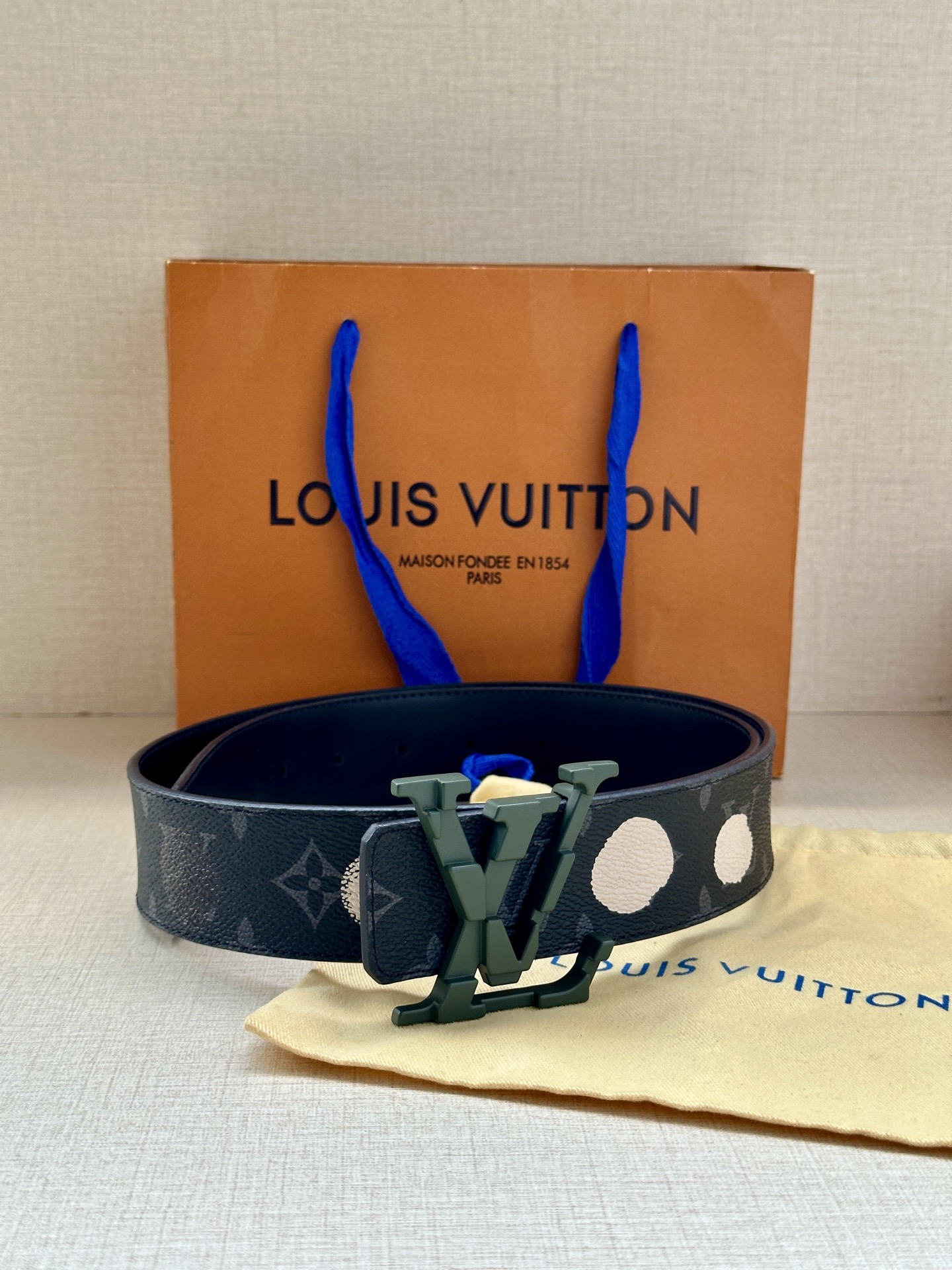 Louis Vuitton Basic Belt Cow Leather S-m-l
