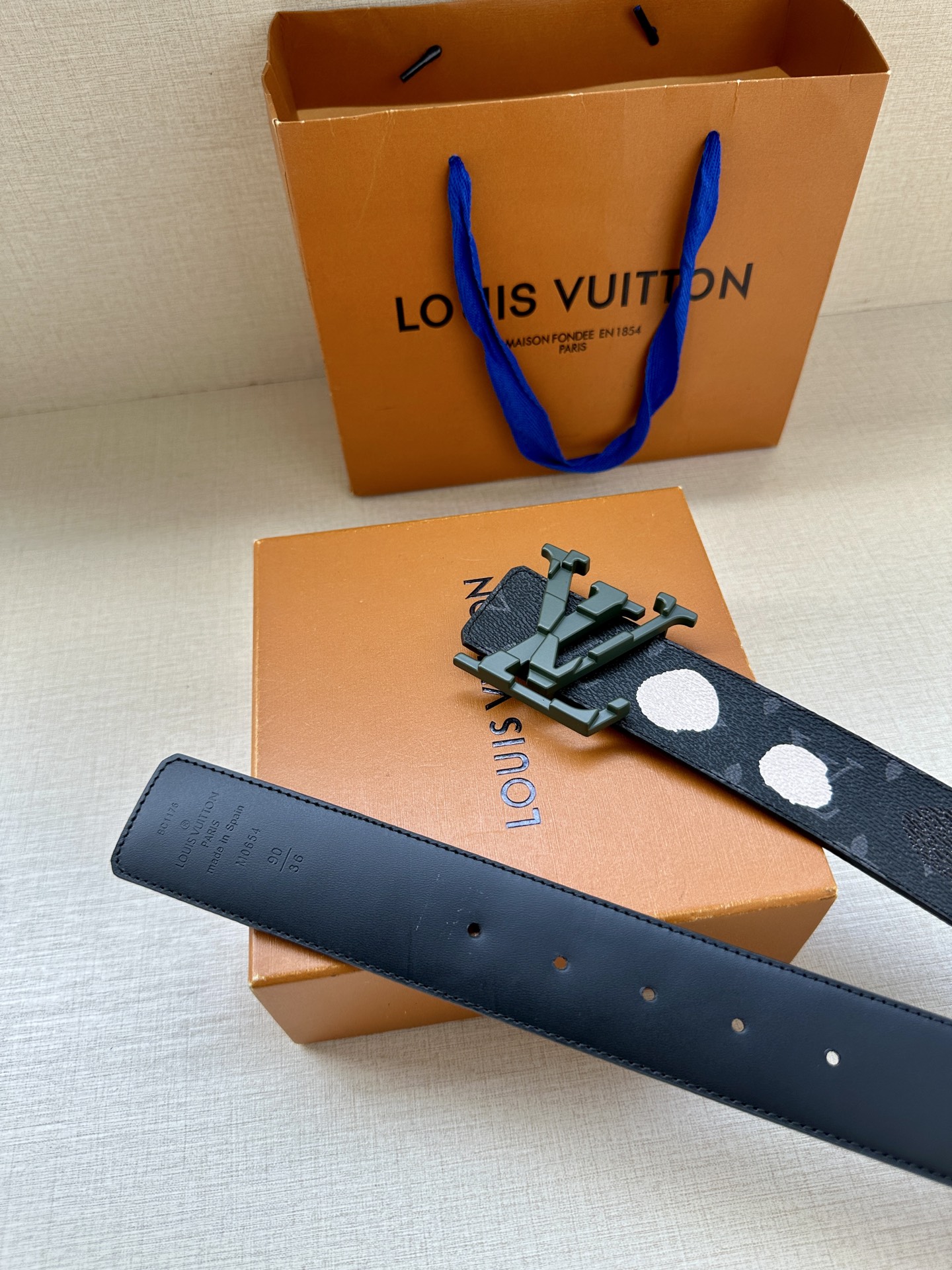Louis Vuitton Basic Belt Cow Leather S-m-l