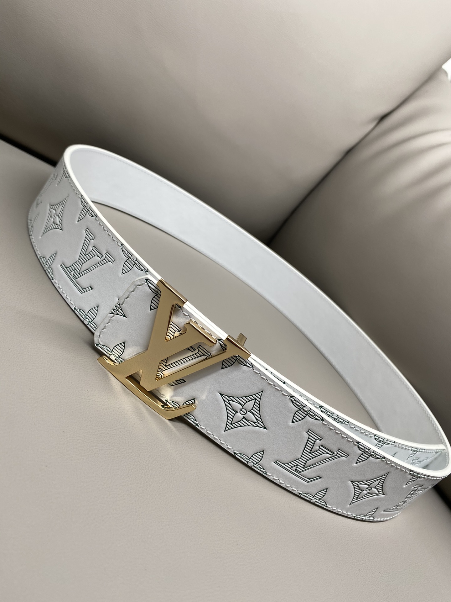 Louis Vuitton Basic Belt Cow Leather L