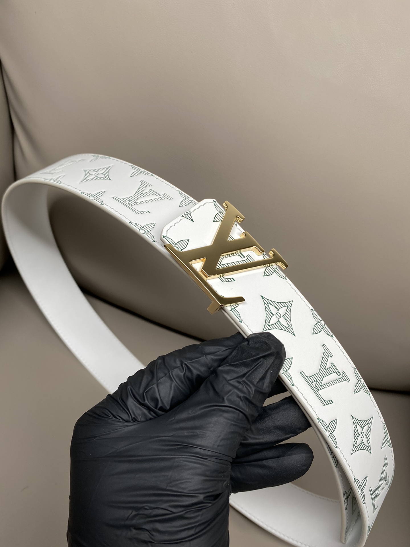 Louis Vuitton Basic Belt Cow Leather L